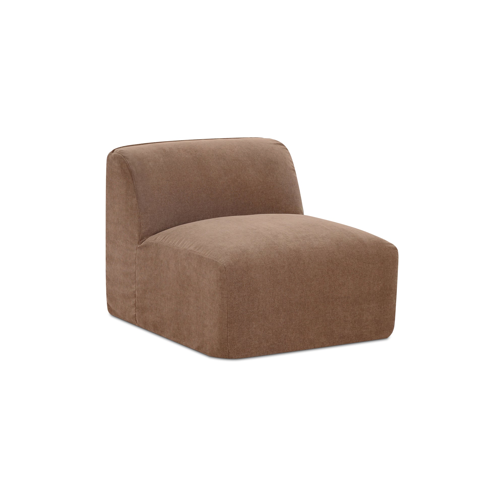 Isla Slipper Chair Mocha - Moes Home