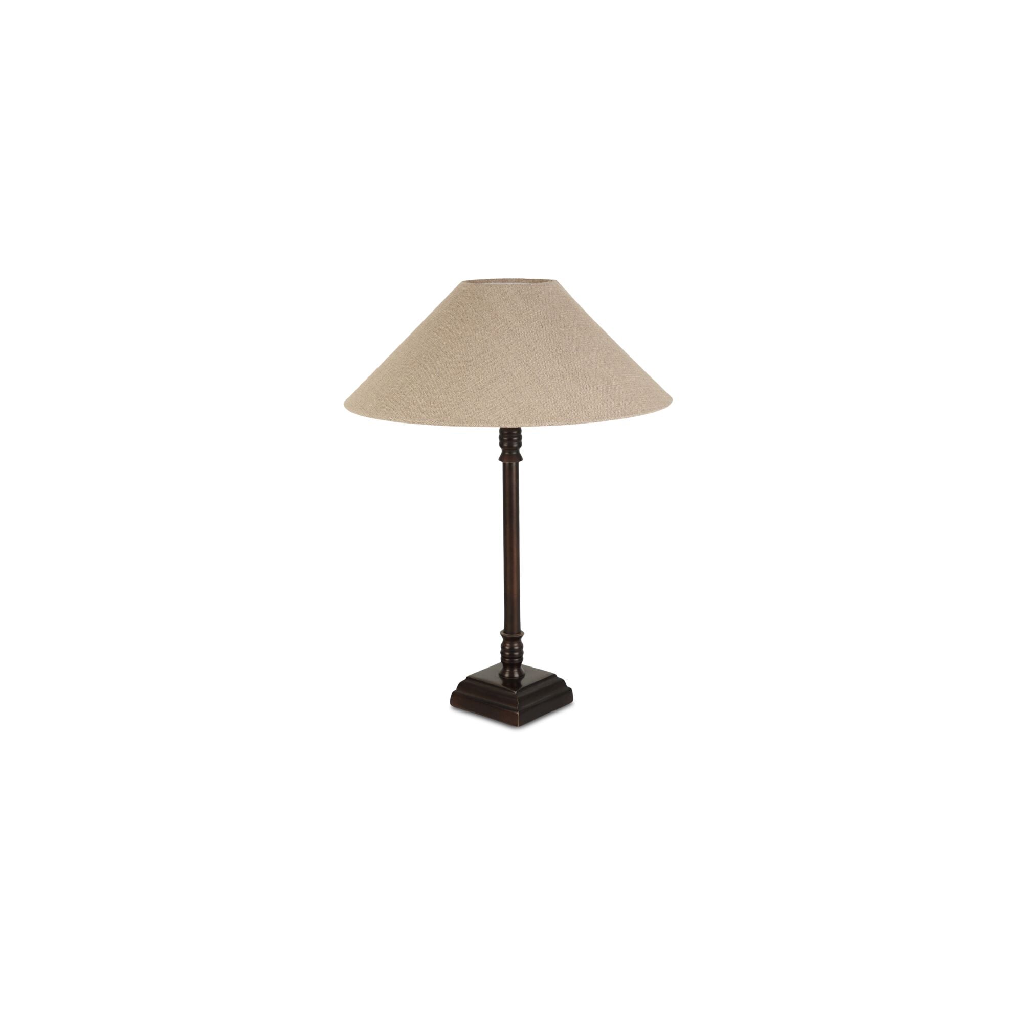 Mayfair Table Lamp Brown - Moes Home