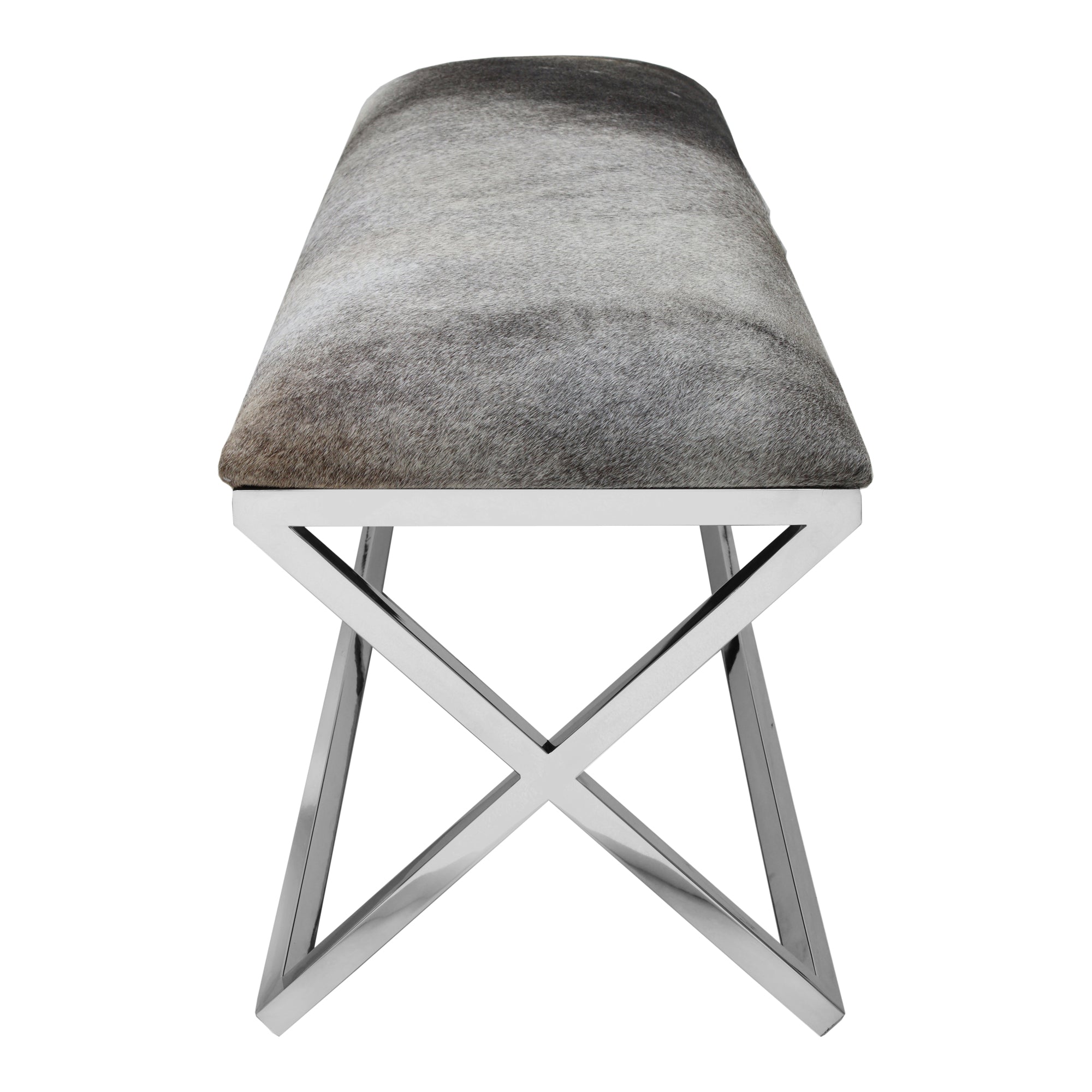 Rossi Bench Grey - Moes Home