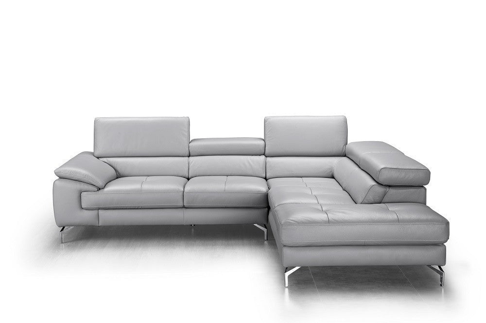 Olivia Premium Leather Sectional J&M