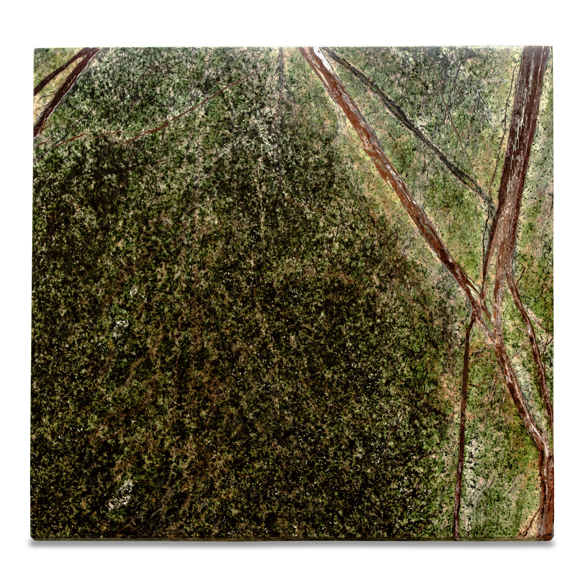 Blair Accent Table Rainforest Green Marble