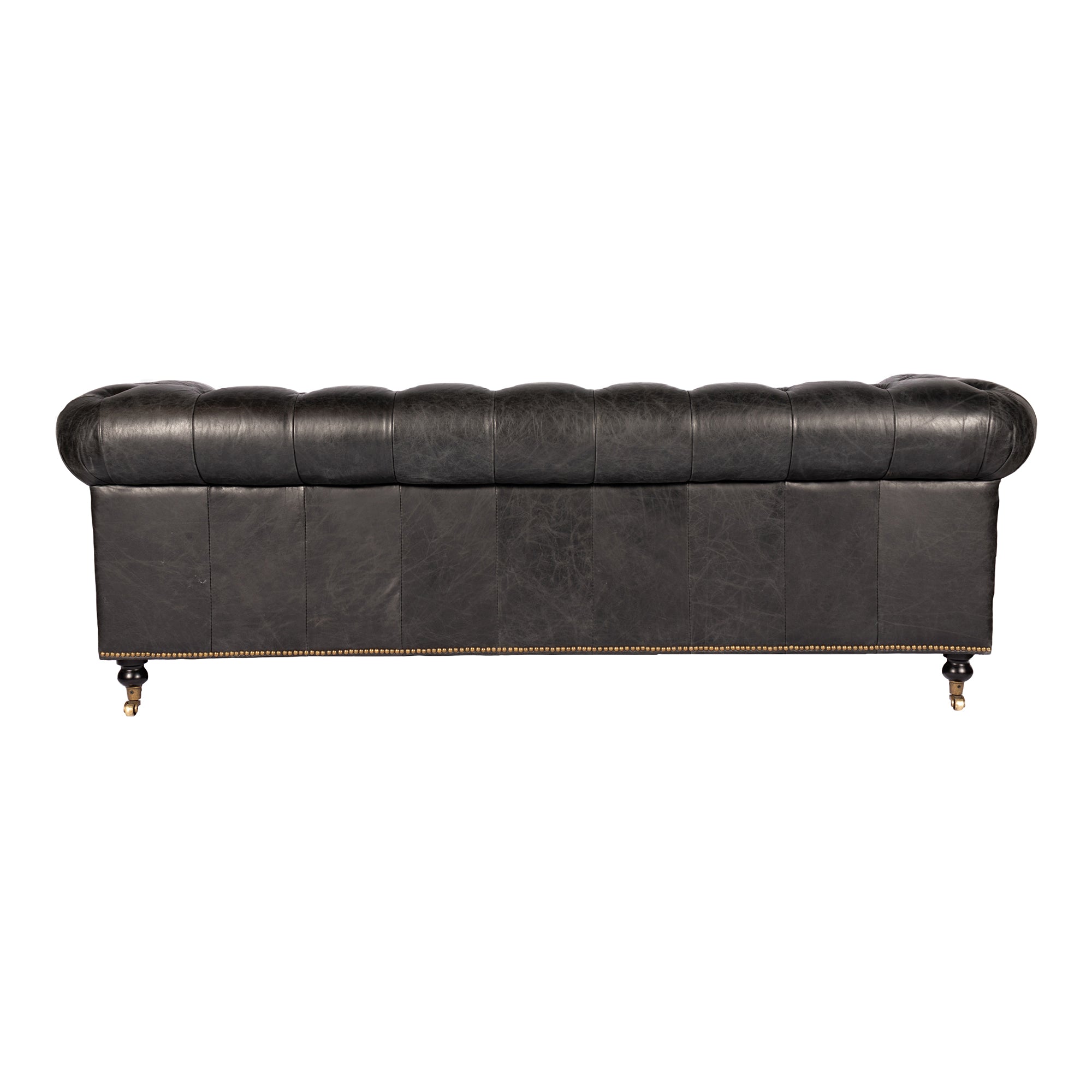 Birmingham Sofa Dark Brown Leather