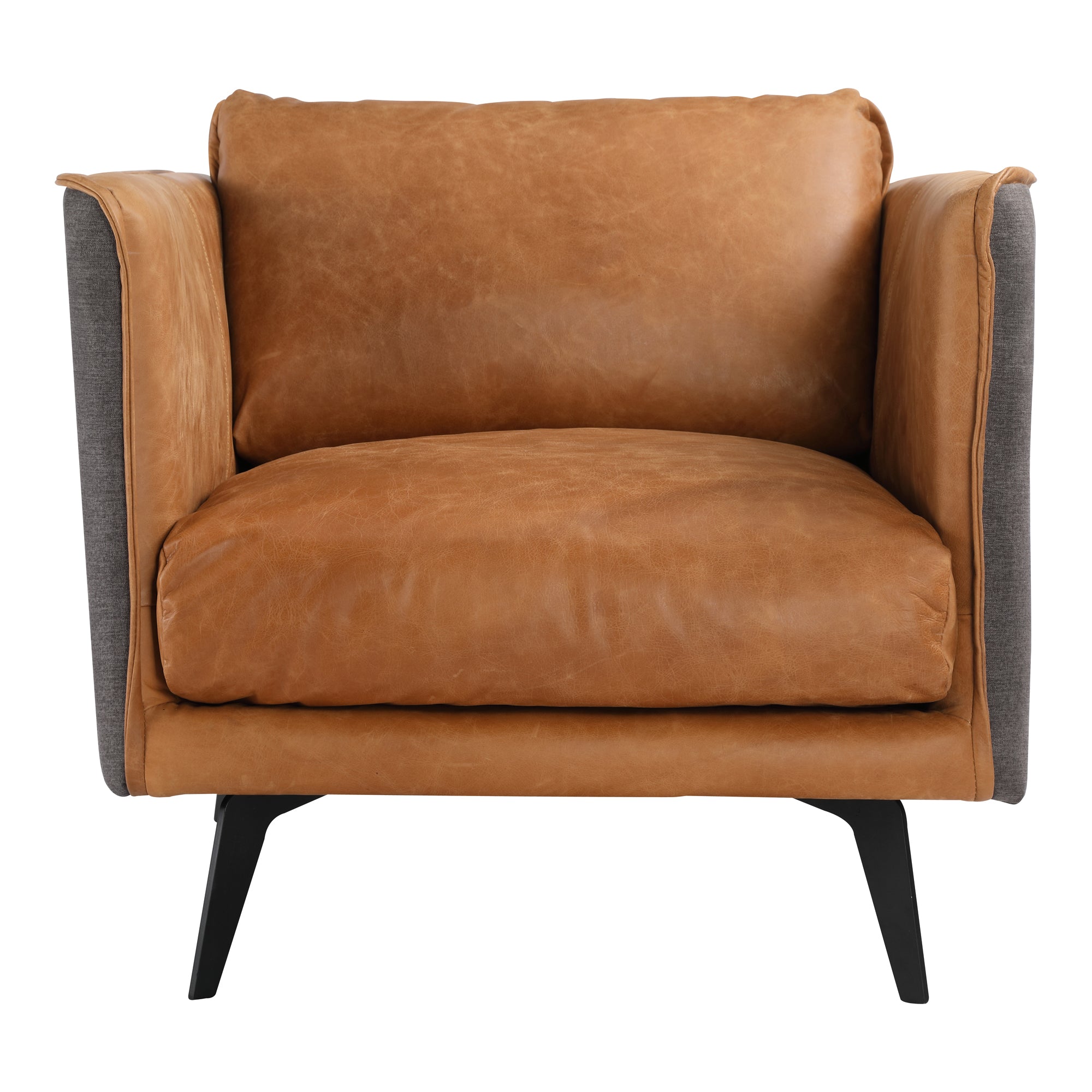Messina Leather Armchair - Moes Home