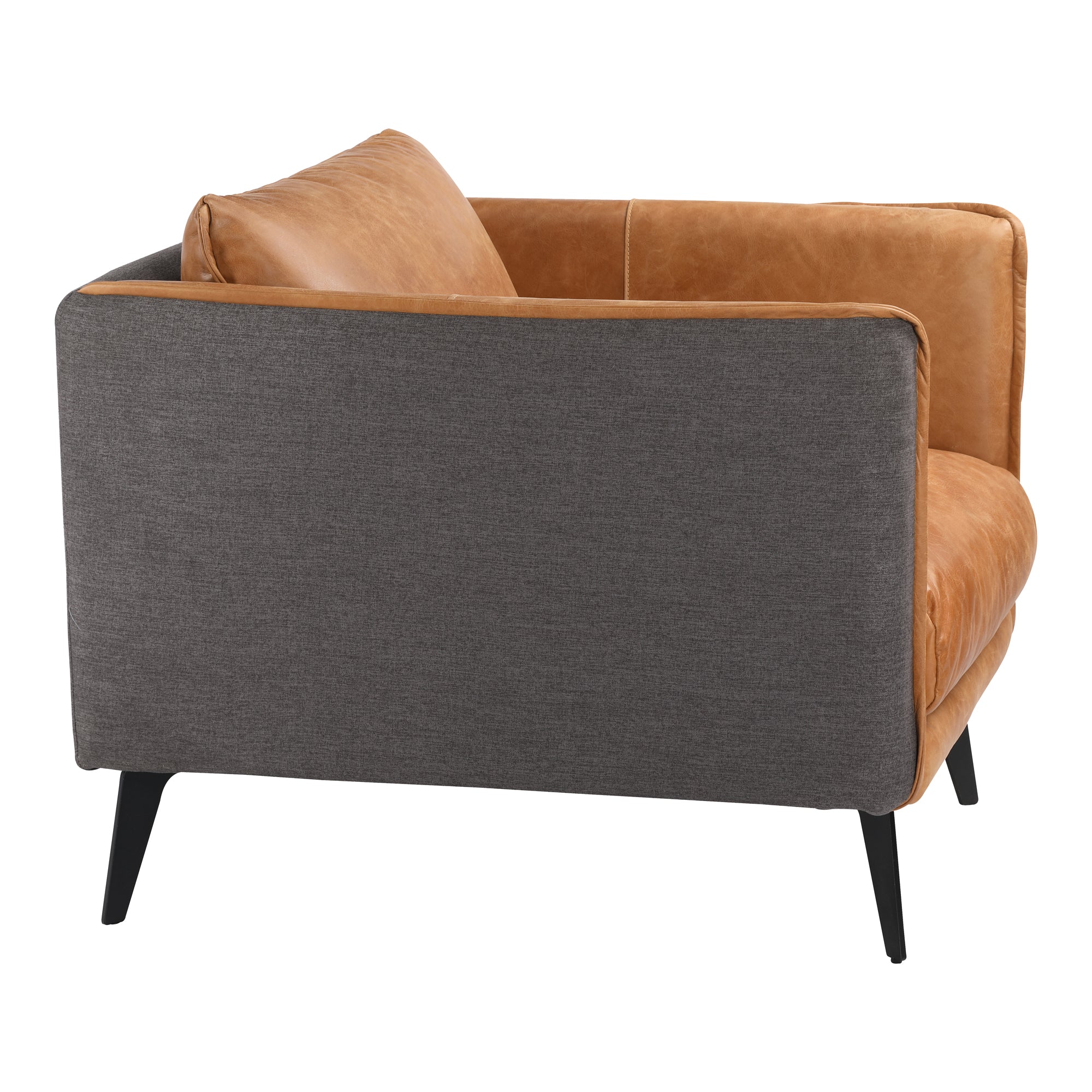 Messina Leather Armchair - Moes Home