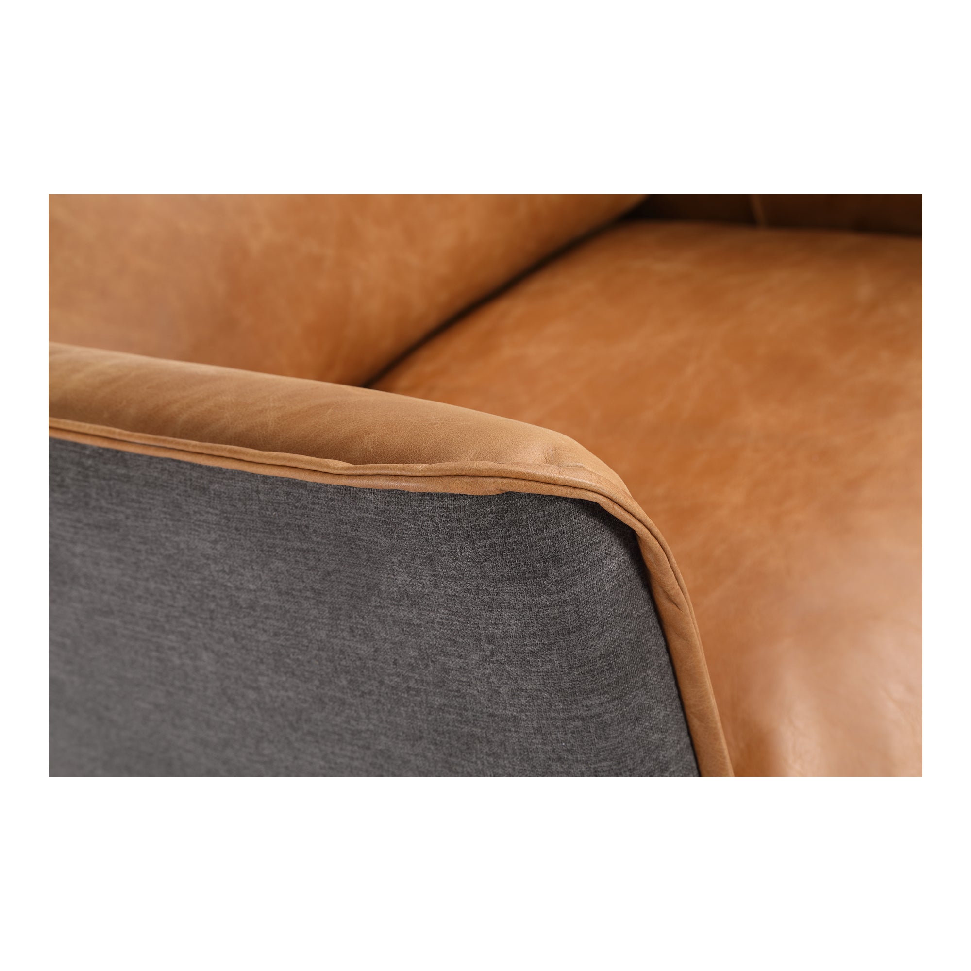 Messina Leather Armchair - Moes Home