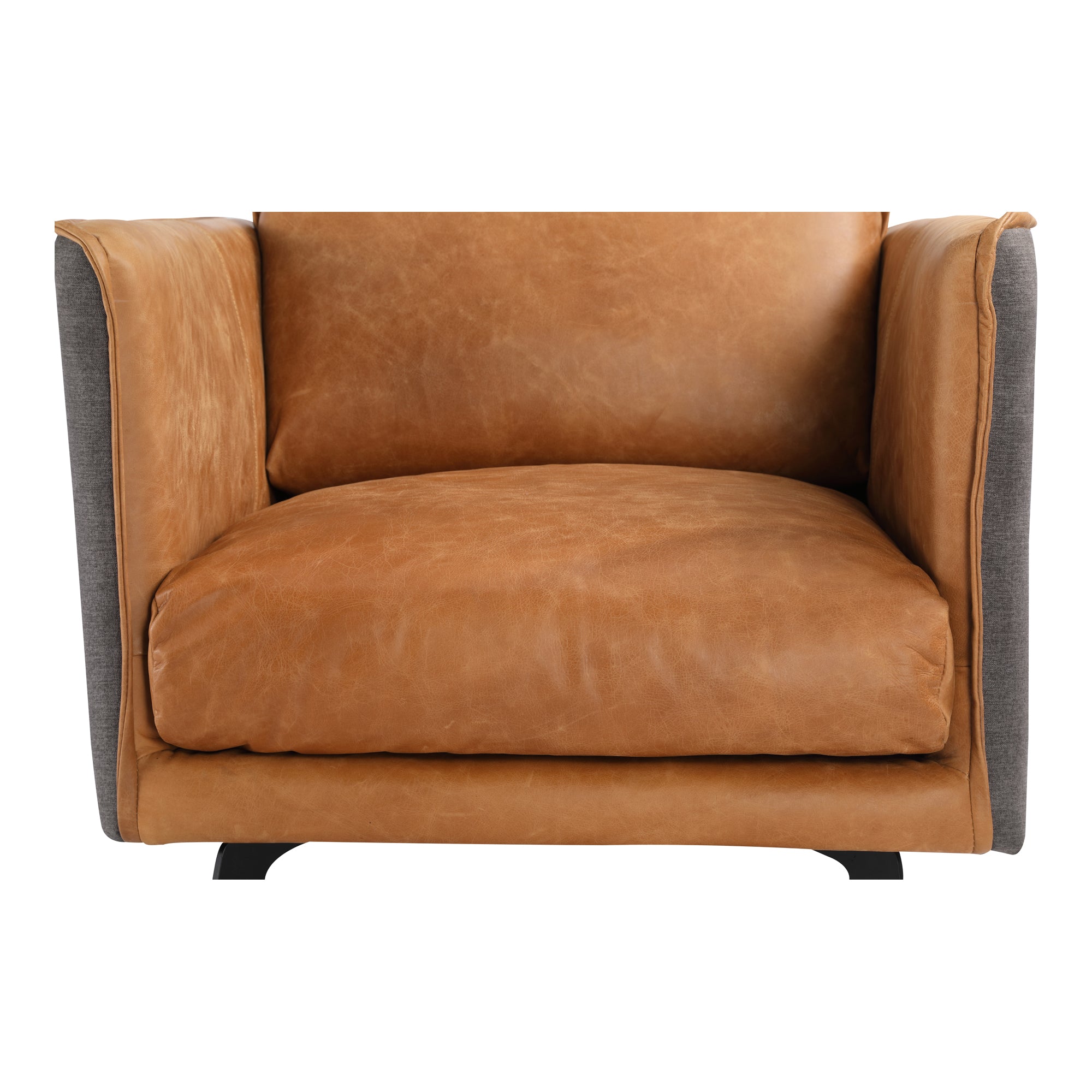 Messina Leather Armchair - Moes Home
