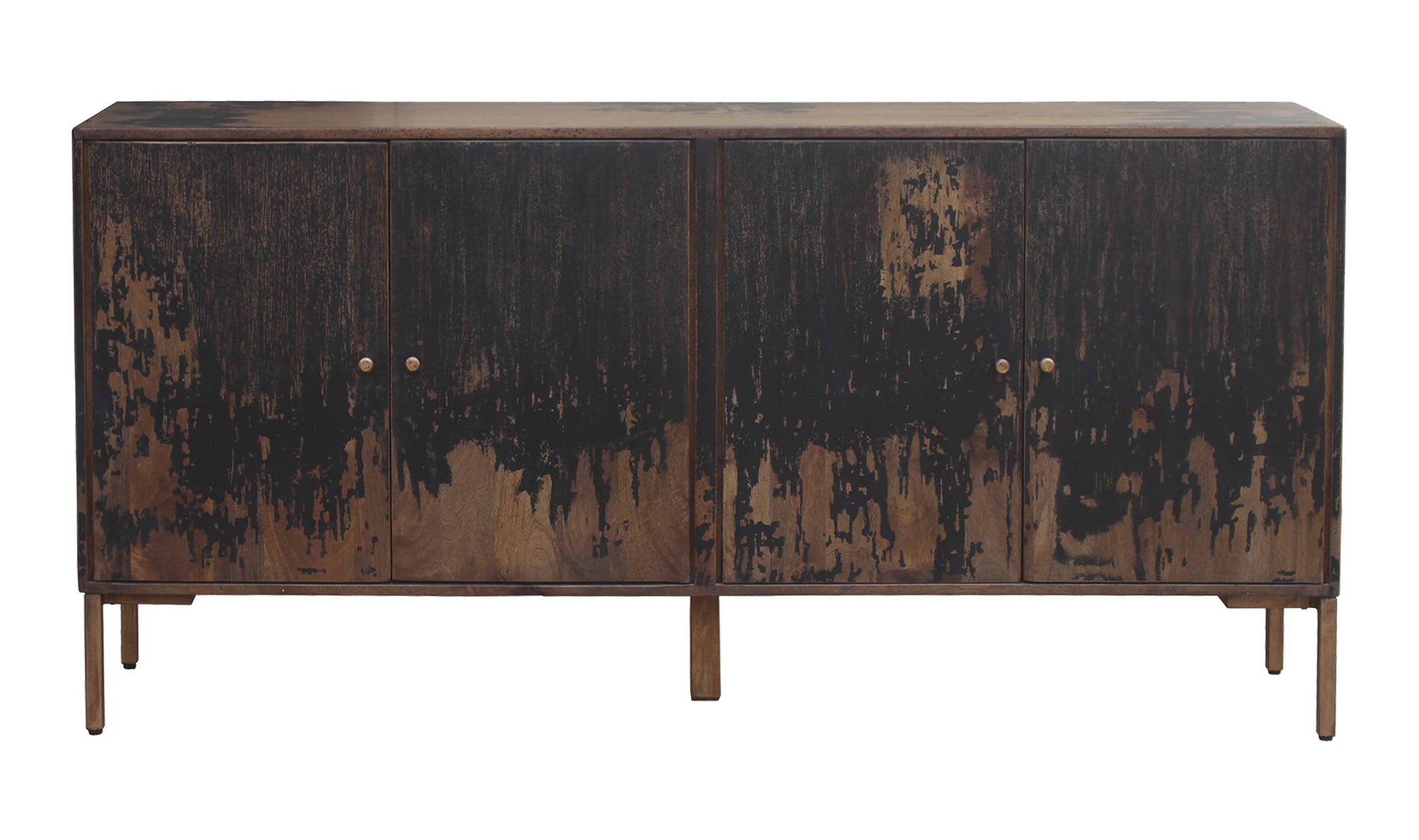 Artists Sideboard Large Black - Moes Home