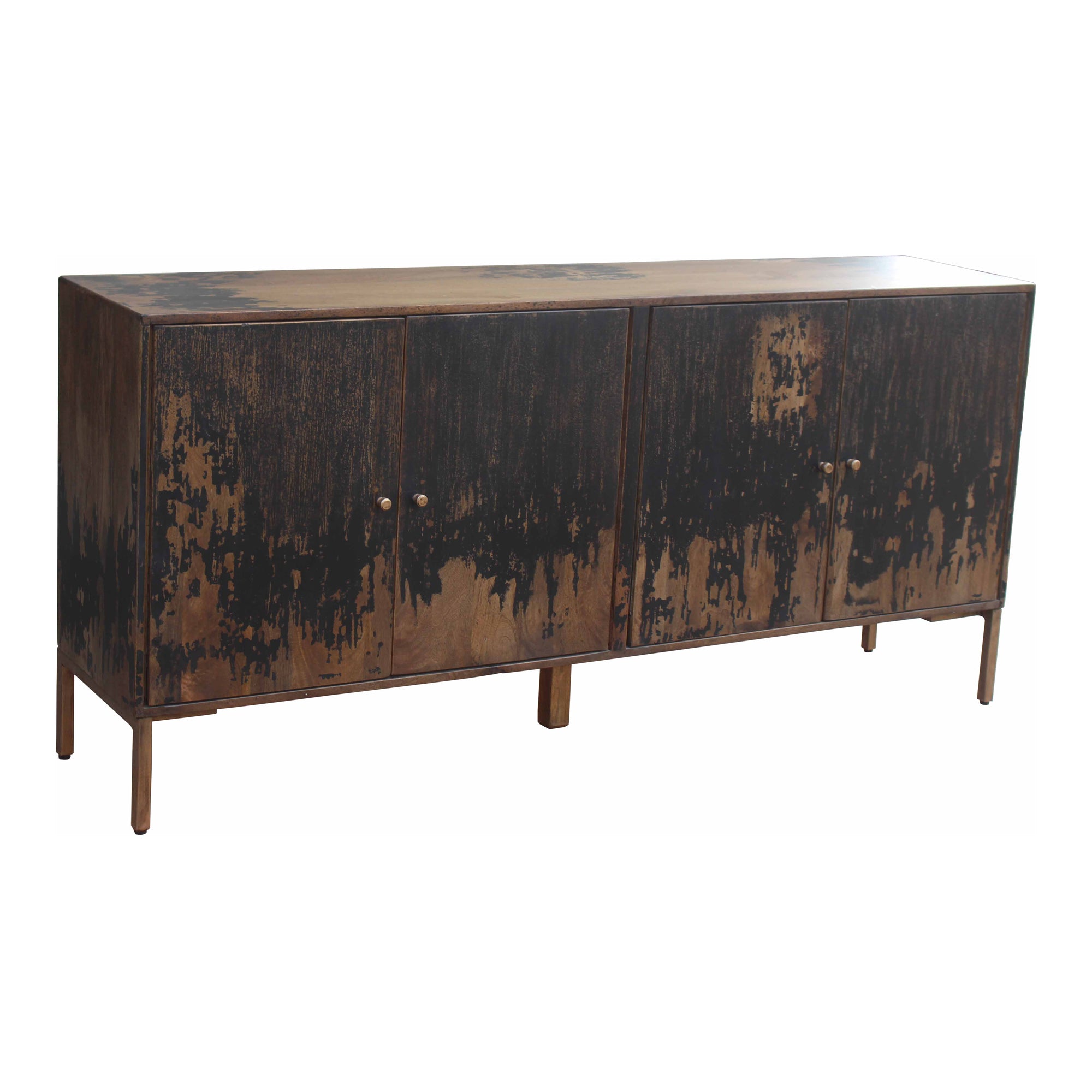Artists Sideboard Large Black - Moes Home