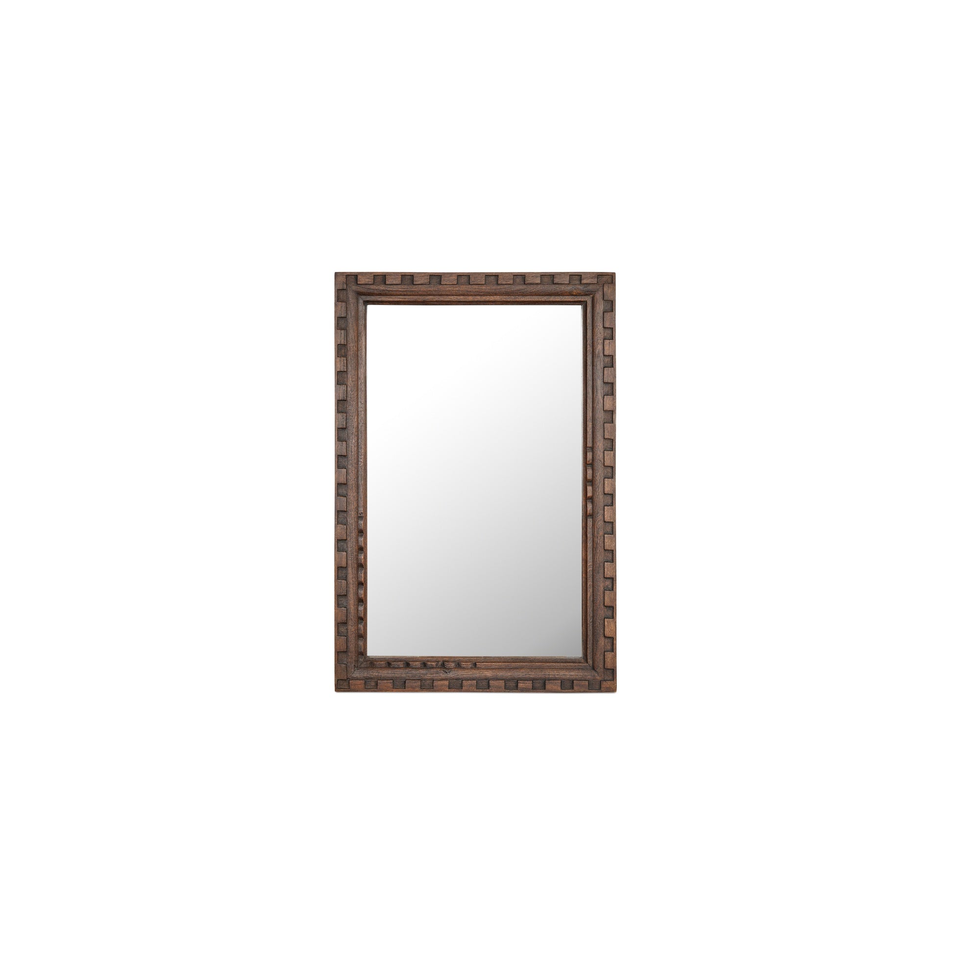 Holland Mirror Large Brown - Moes Home
