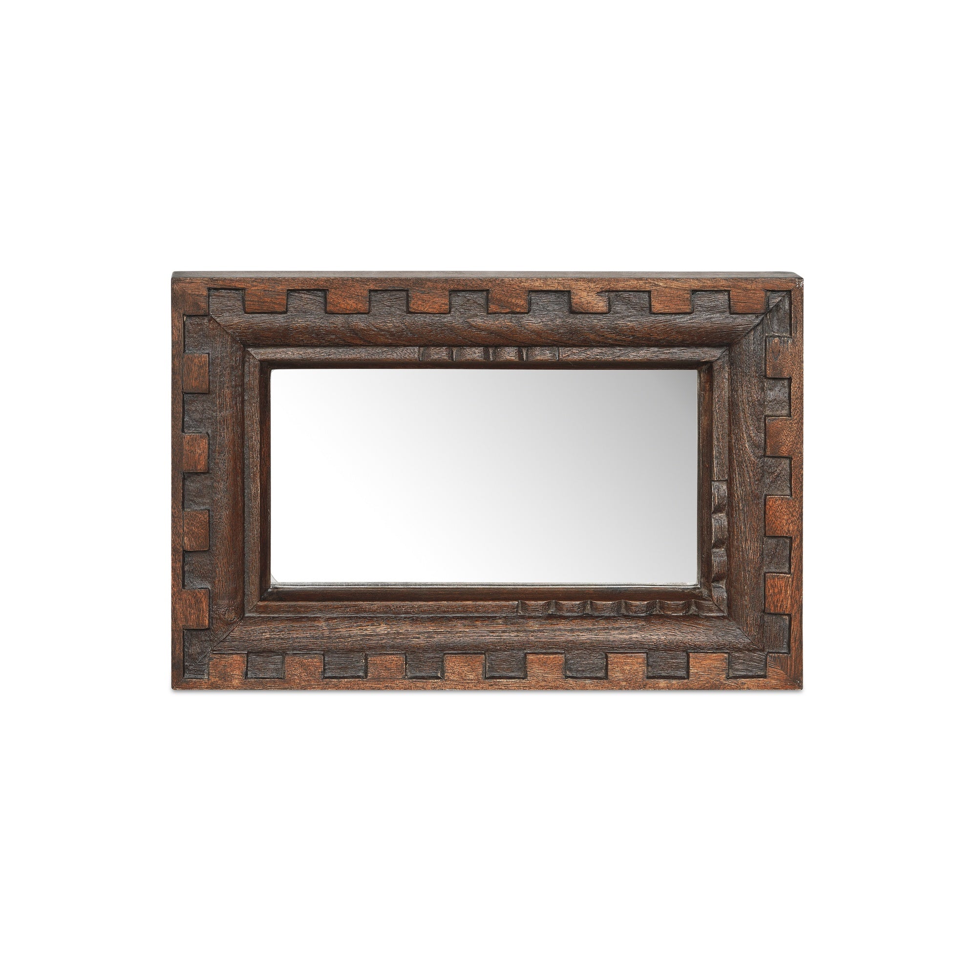 Holland Mirror Small Brown - Moes Home