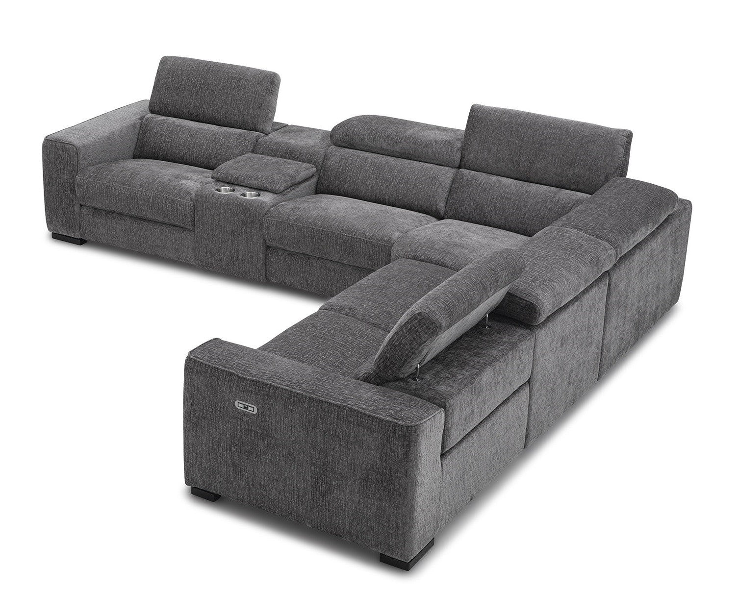 Picasso 6Pc Fabric Motion Sectional J&M