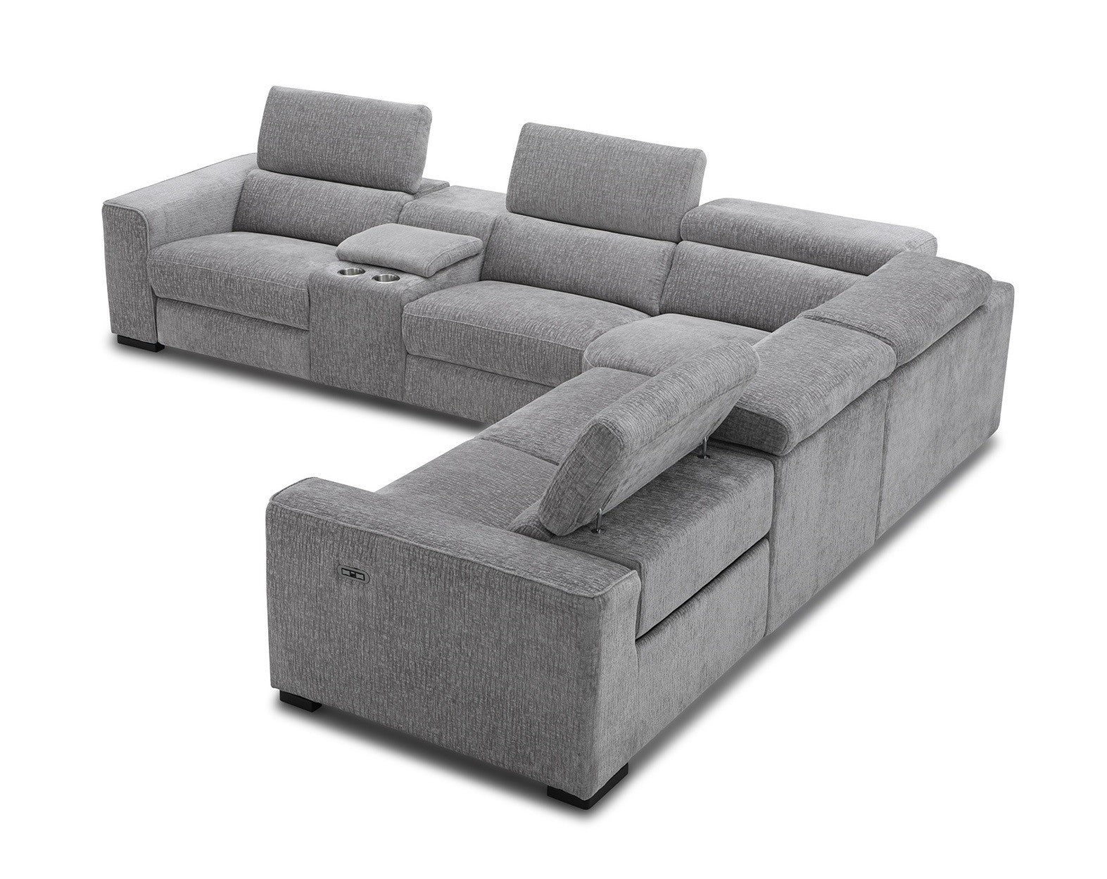 Picasso 6Pc Fabric Motion Sectional J&M