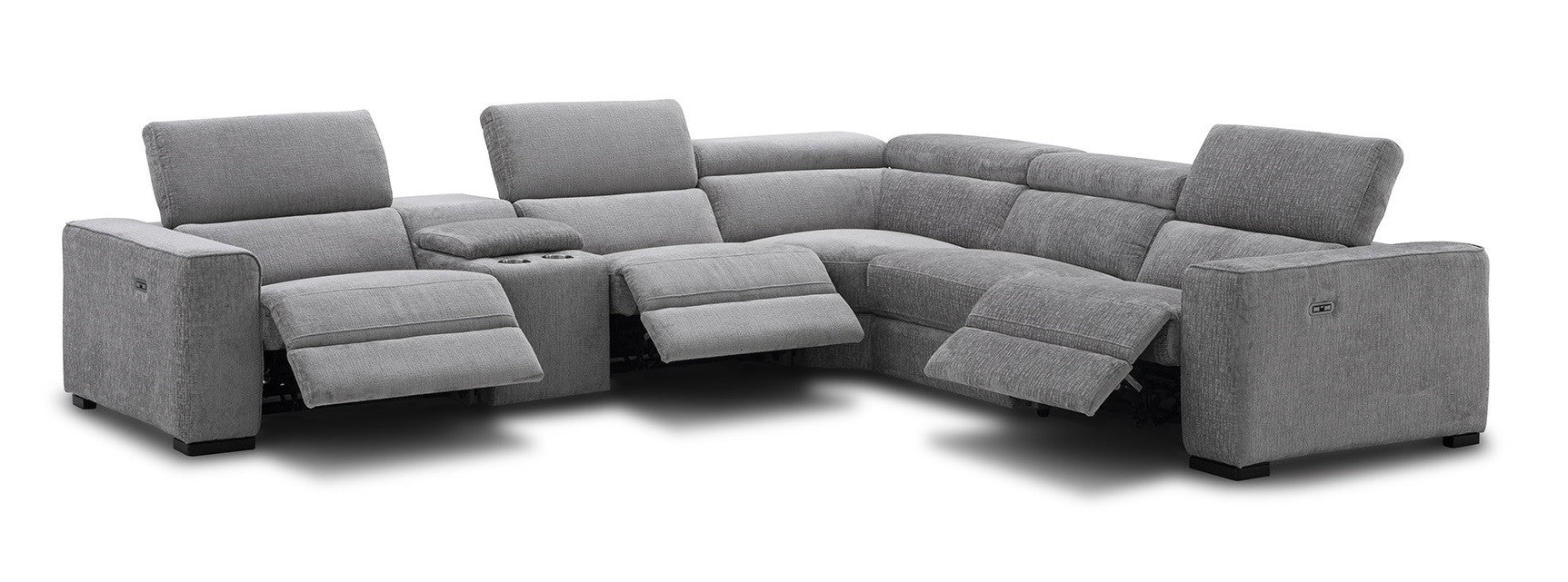 Picasso 6Pc Fabric Motion Sectional J&M