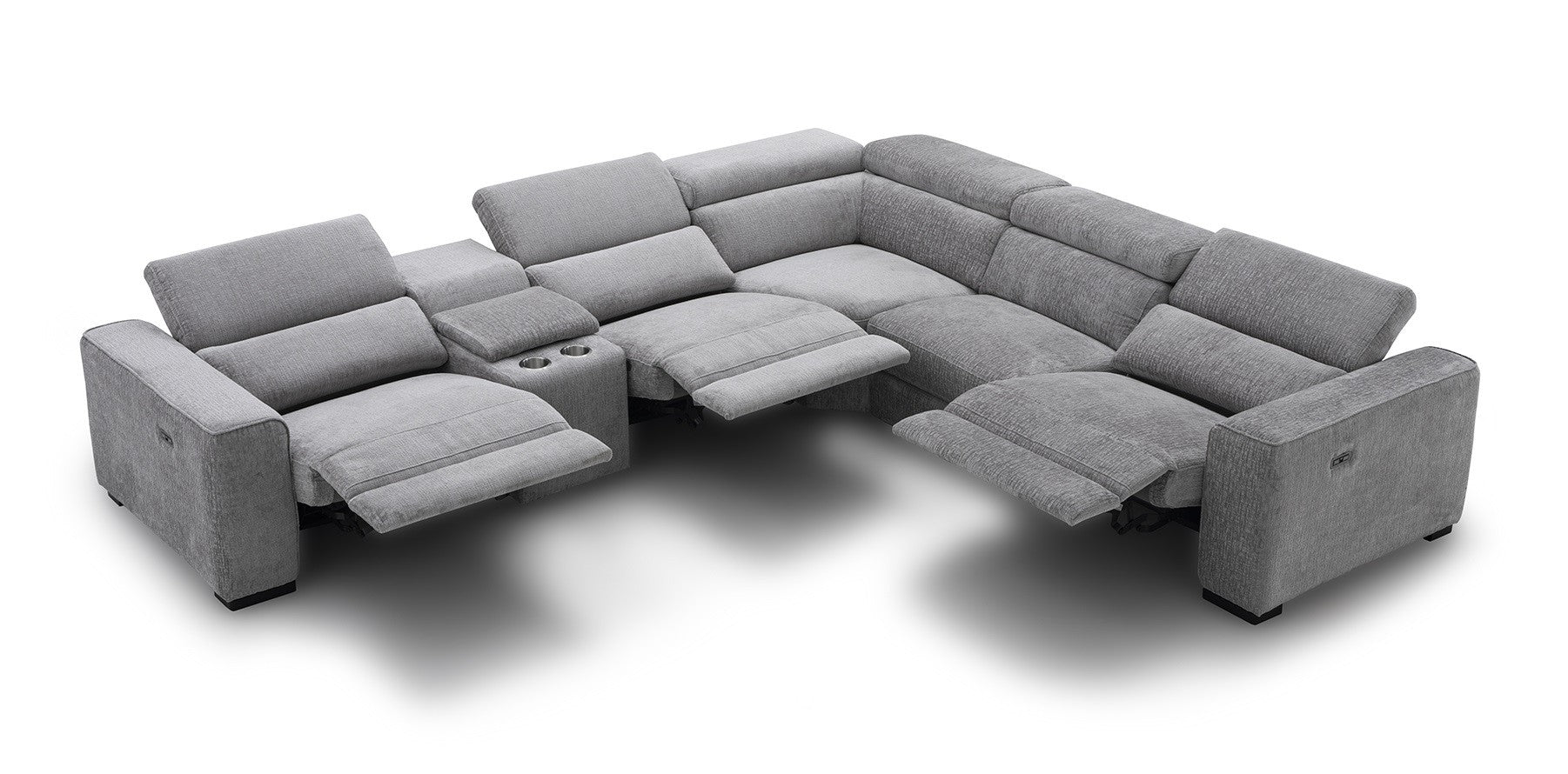 Picasso 6Pc Fabric Motion Sectional J&M