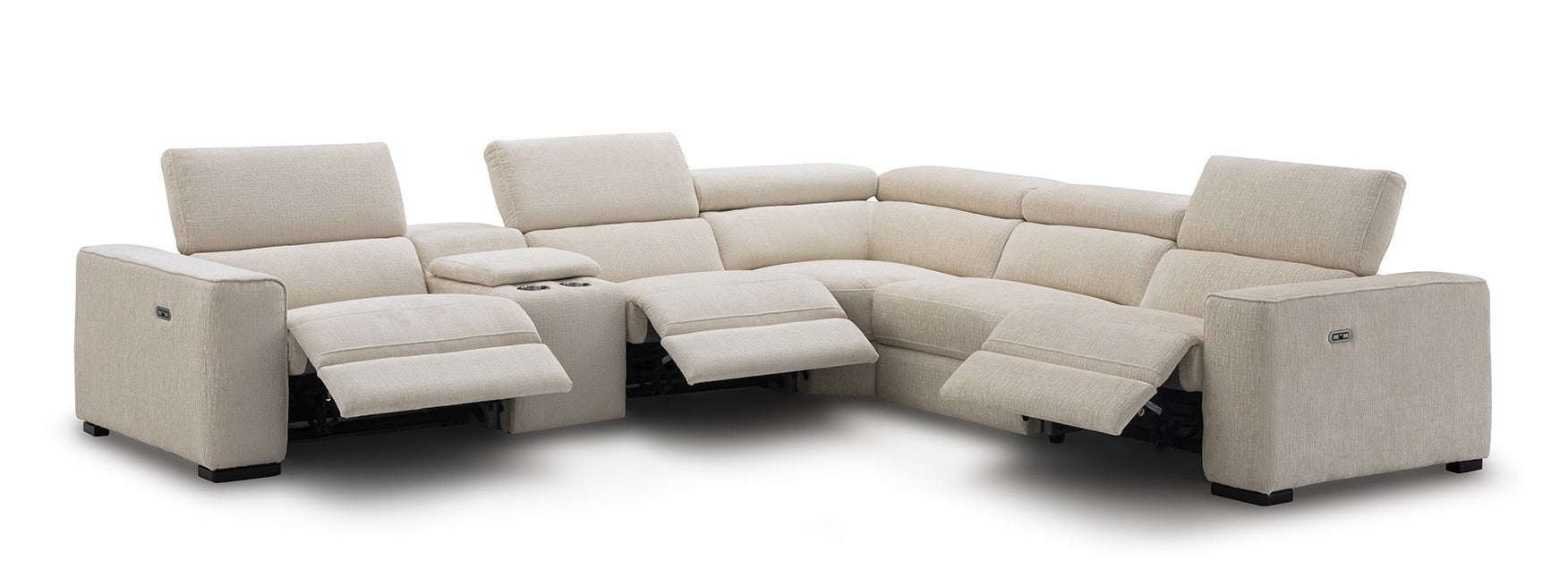 Picasso 6Pc Fabric Motion Sectional J&M