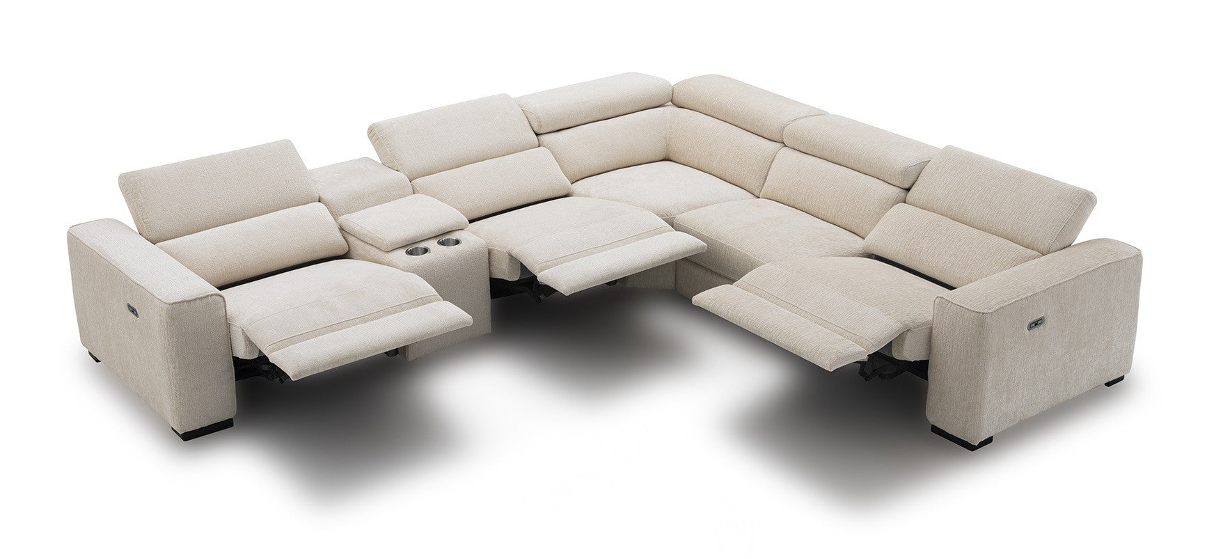 Picasso 6Pc Fabric Motion Sectional J&M