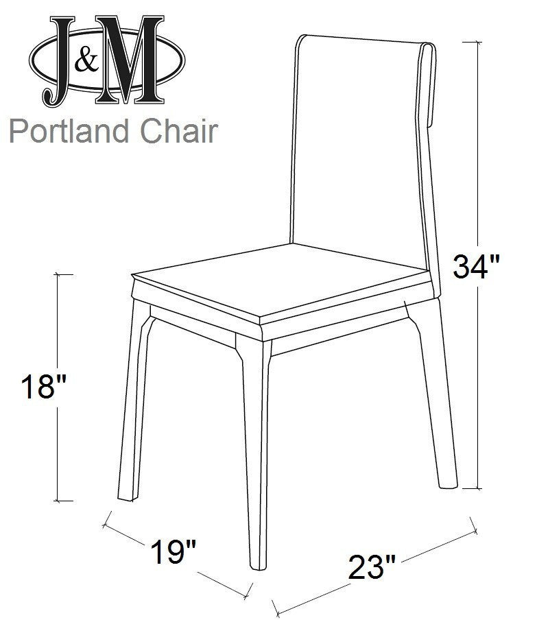 Portland Modern Dining Chair J&M