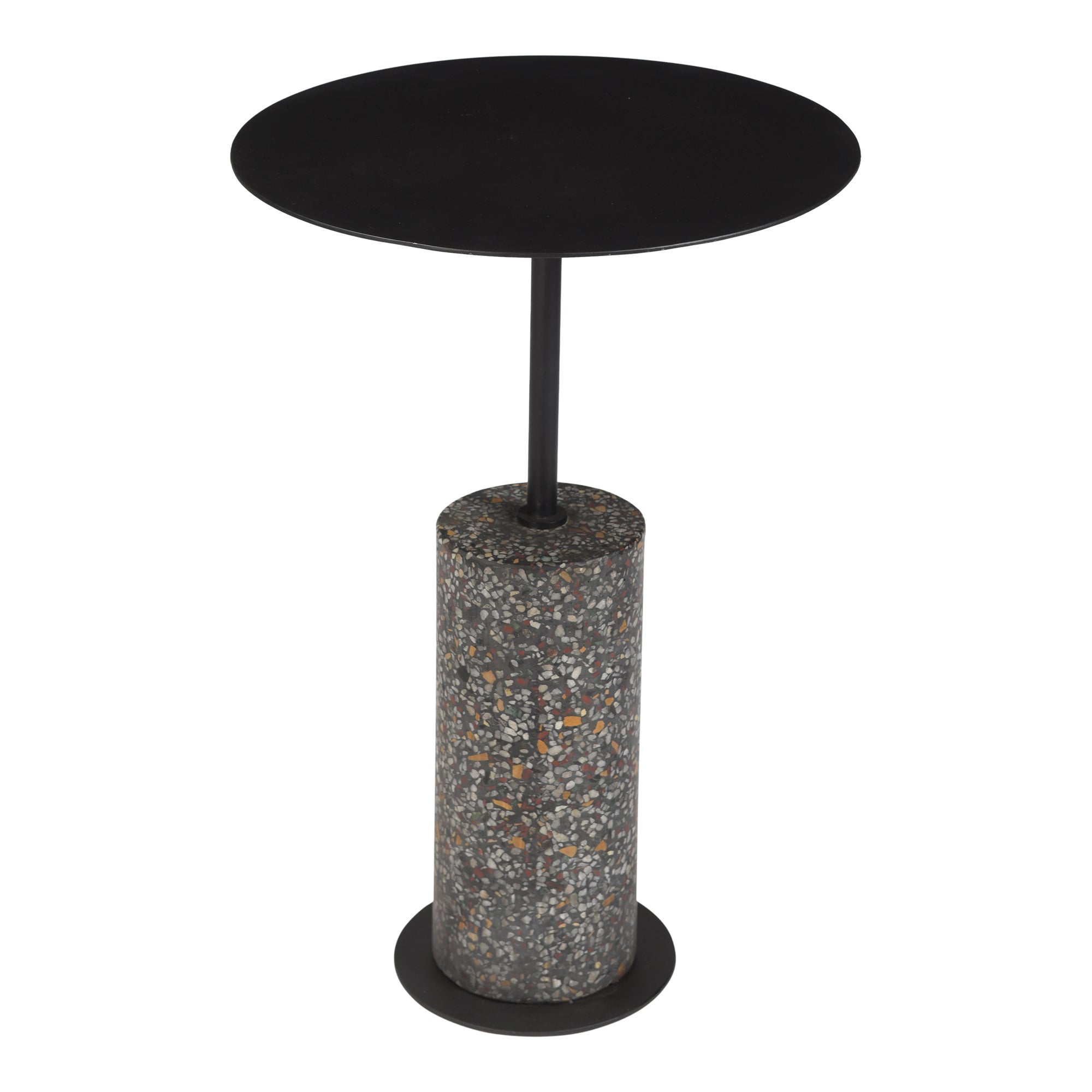 Lillith Accent Table Black - Moes Home