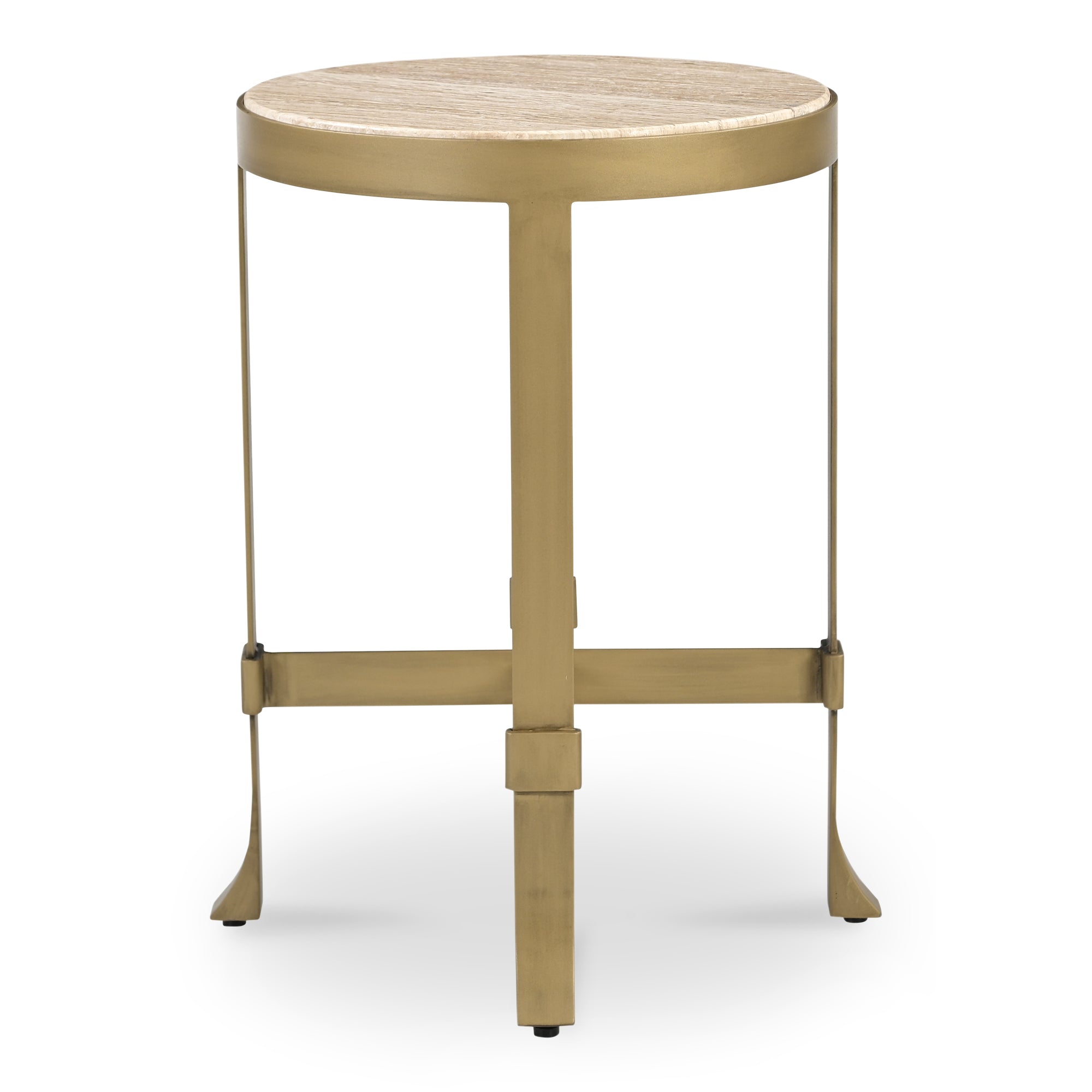 Holli Side Table Travertine