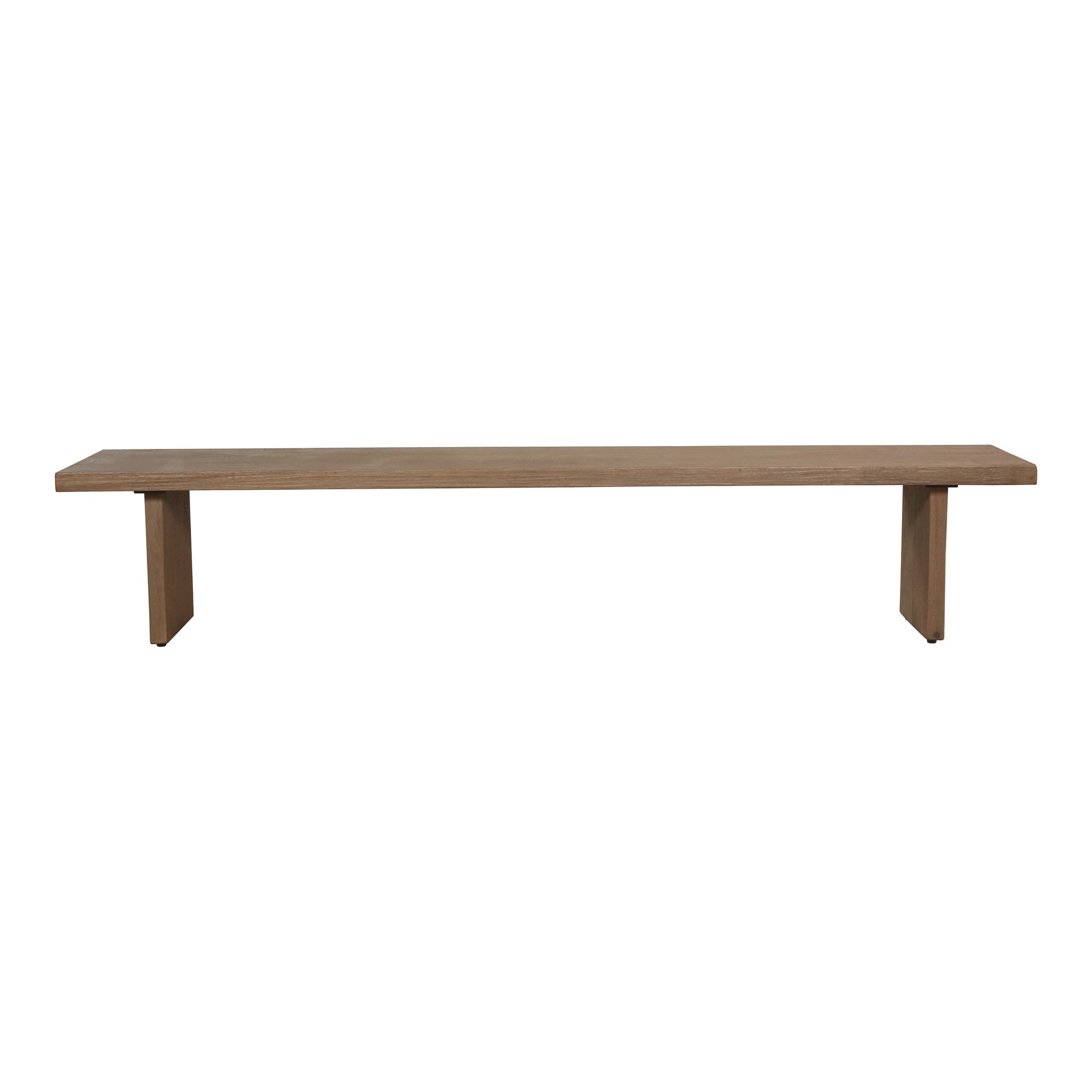 Koshi Bench Sandblasted Amber Oak - Moes Home