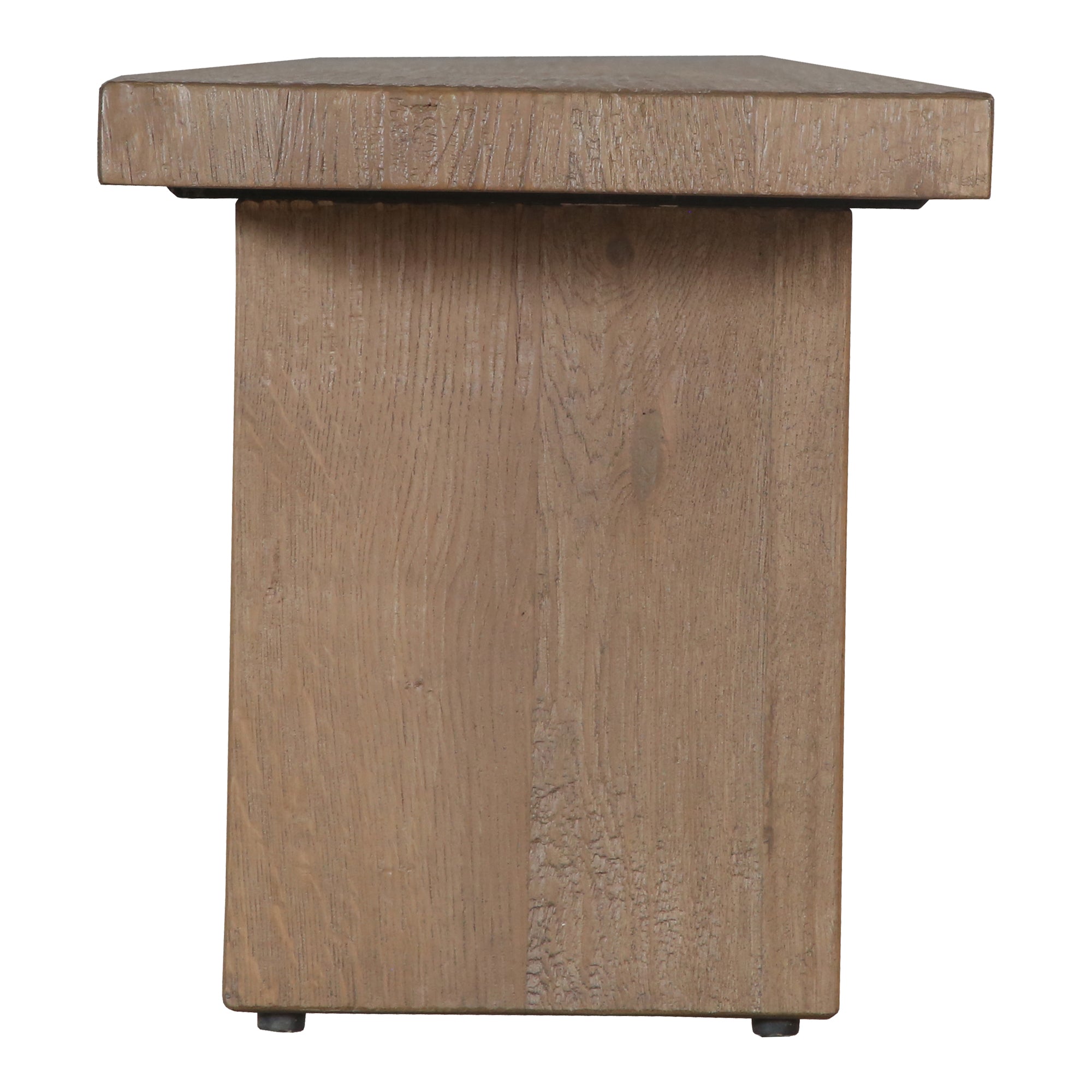 Koshi Bench Sandblasted Amber Oak - Moes Home