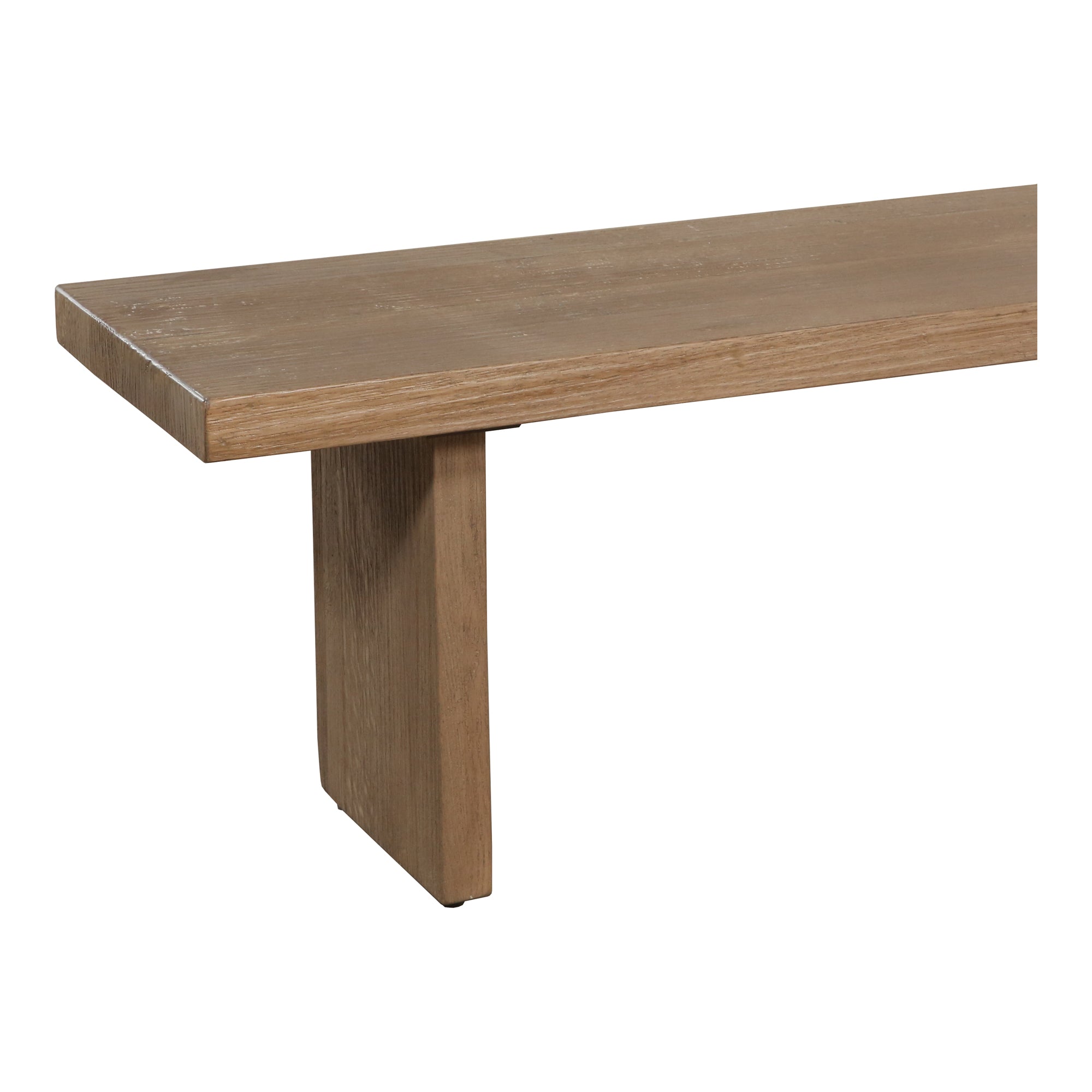 Koshi Bench Sandblasted Amber Oak - Moes Home
