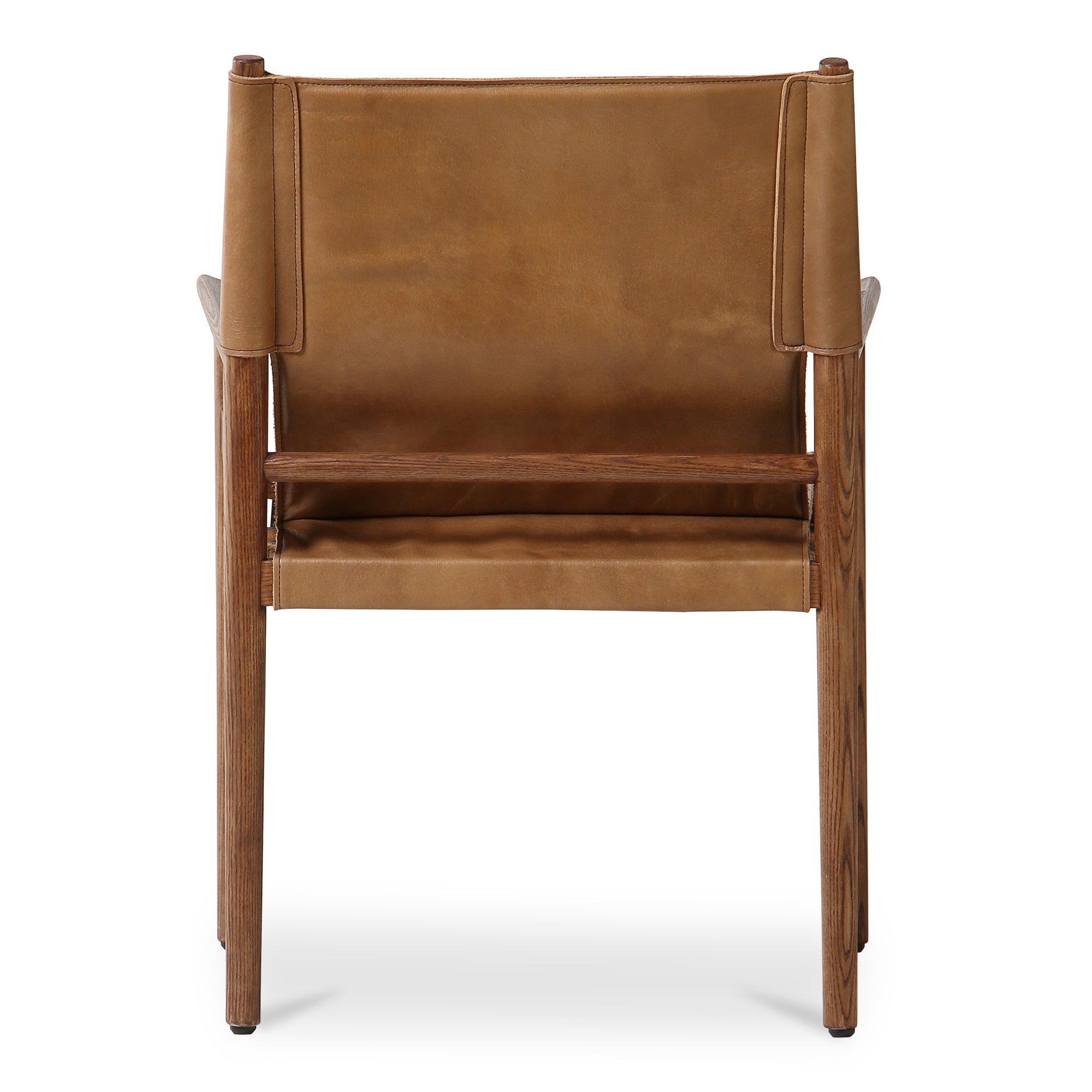 Remy Arm Chair Tan Leather - Moes Home