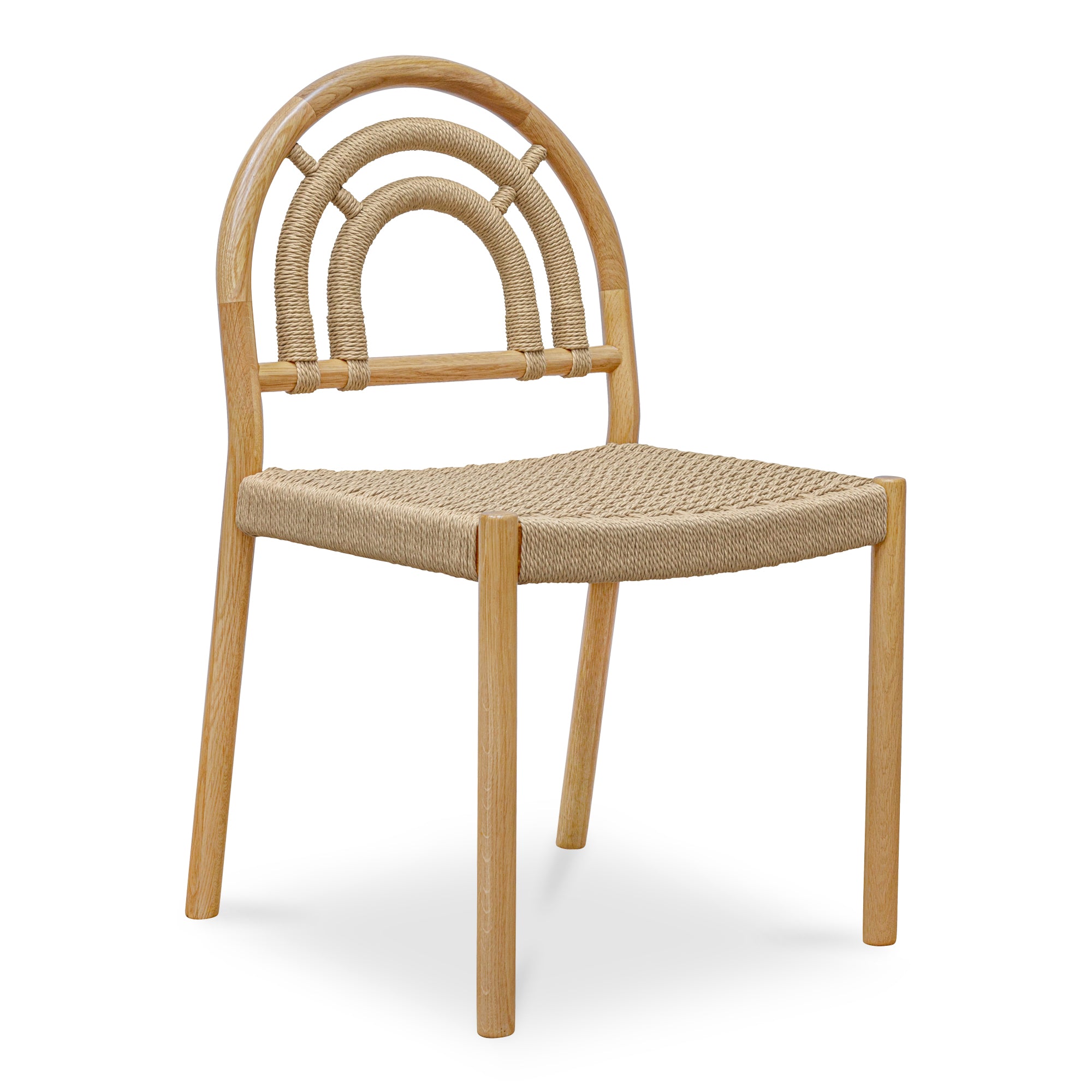 Avery Dining Chair Natural – Set Of Two - Moes Home