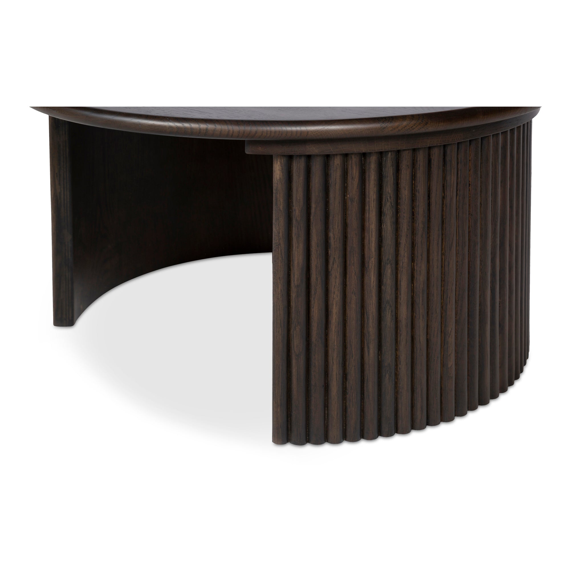 Penny Small Coffee Table Dark Brown - Moes Home