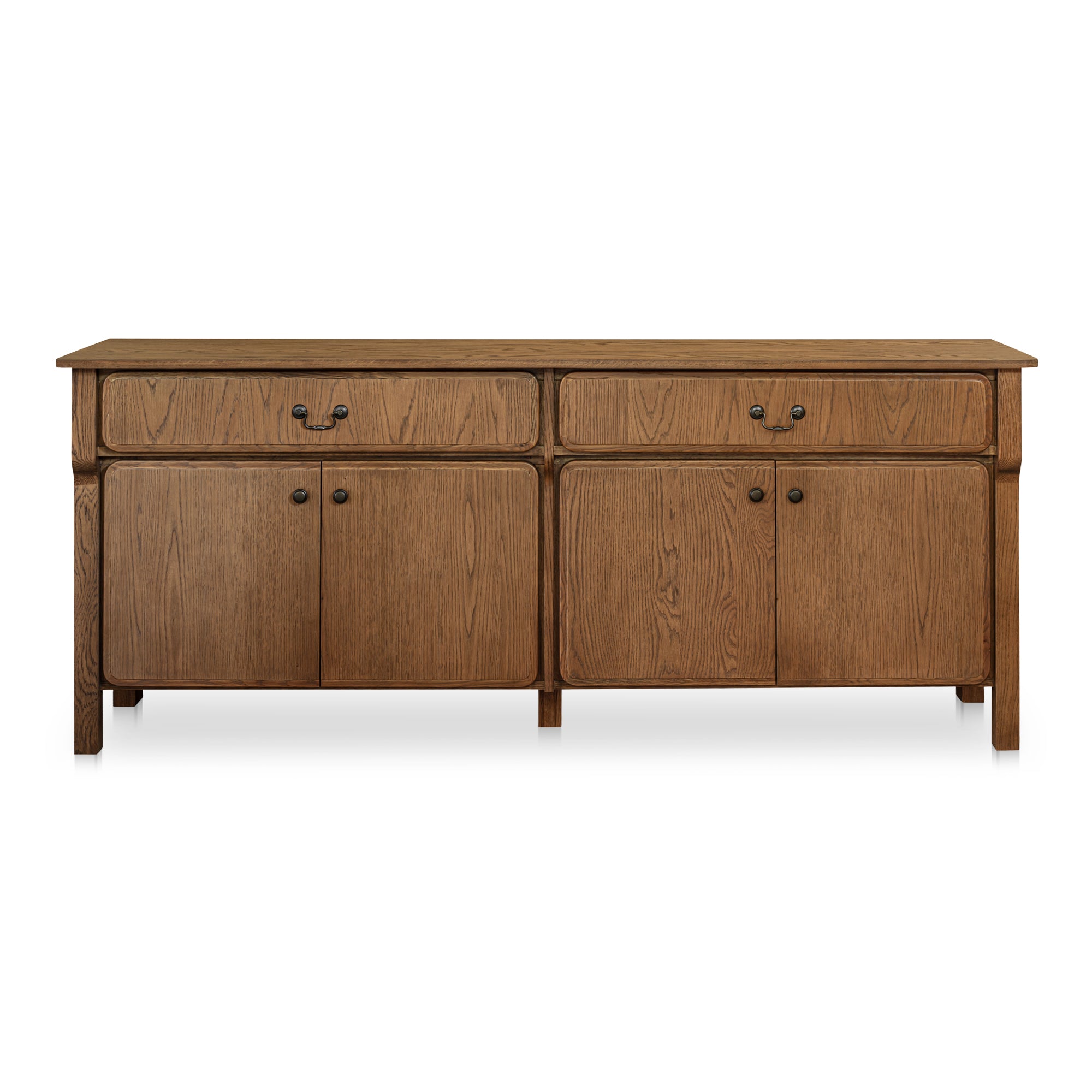 Caroline Sideboard Warm Brown - Moes Home