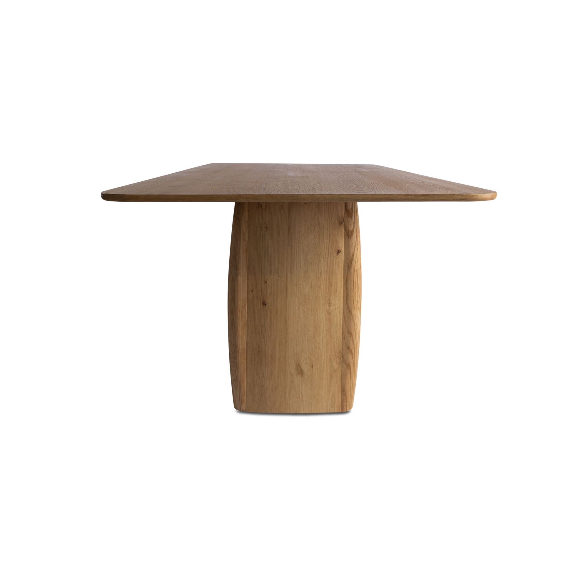 Winston Dining Table Rustic Oak - Moes Home