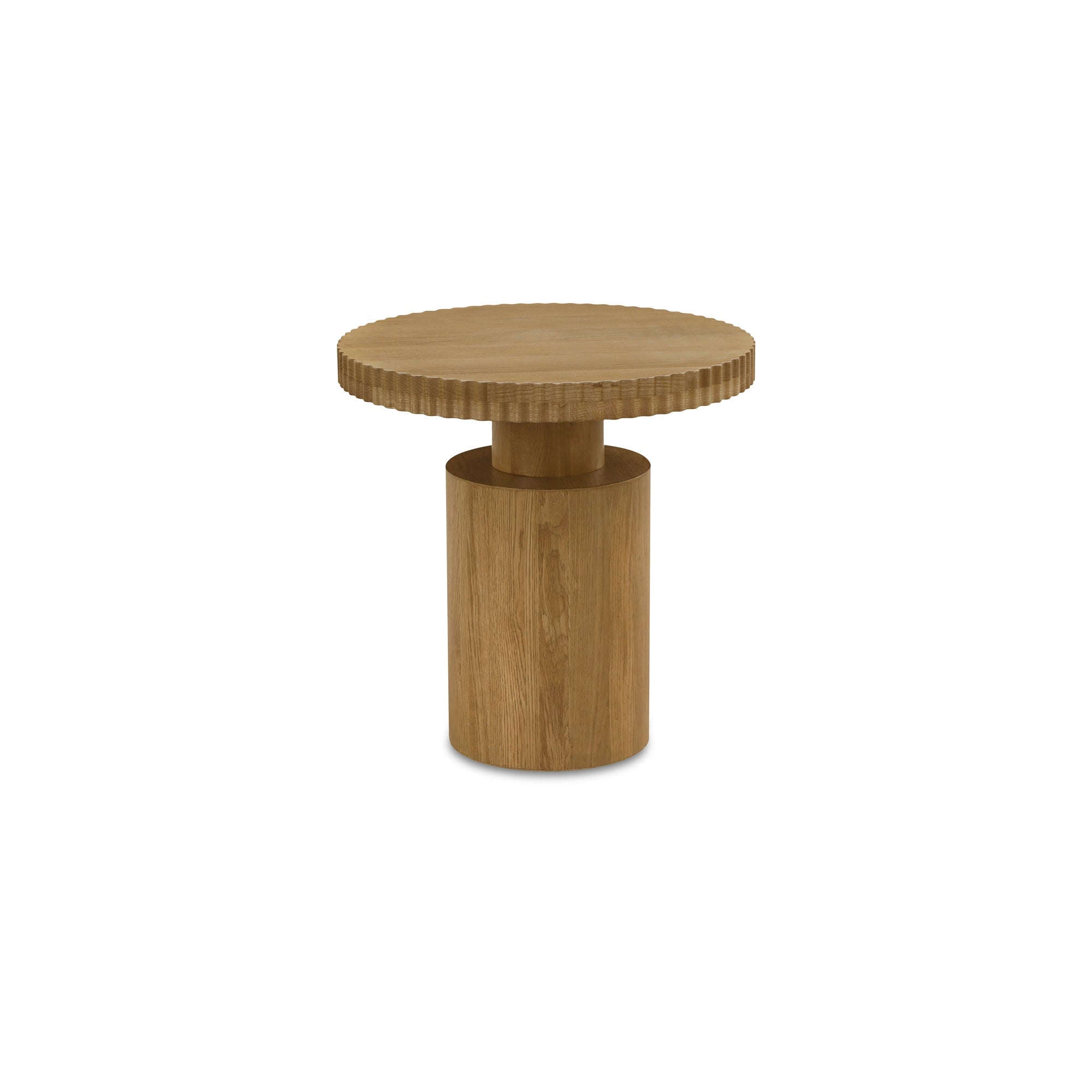 Leigh Side Table Brown - Moes Home