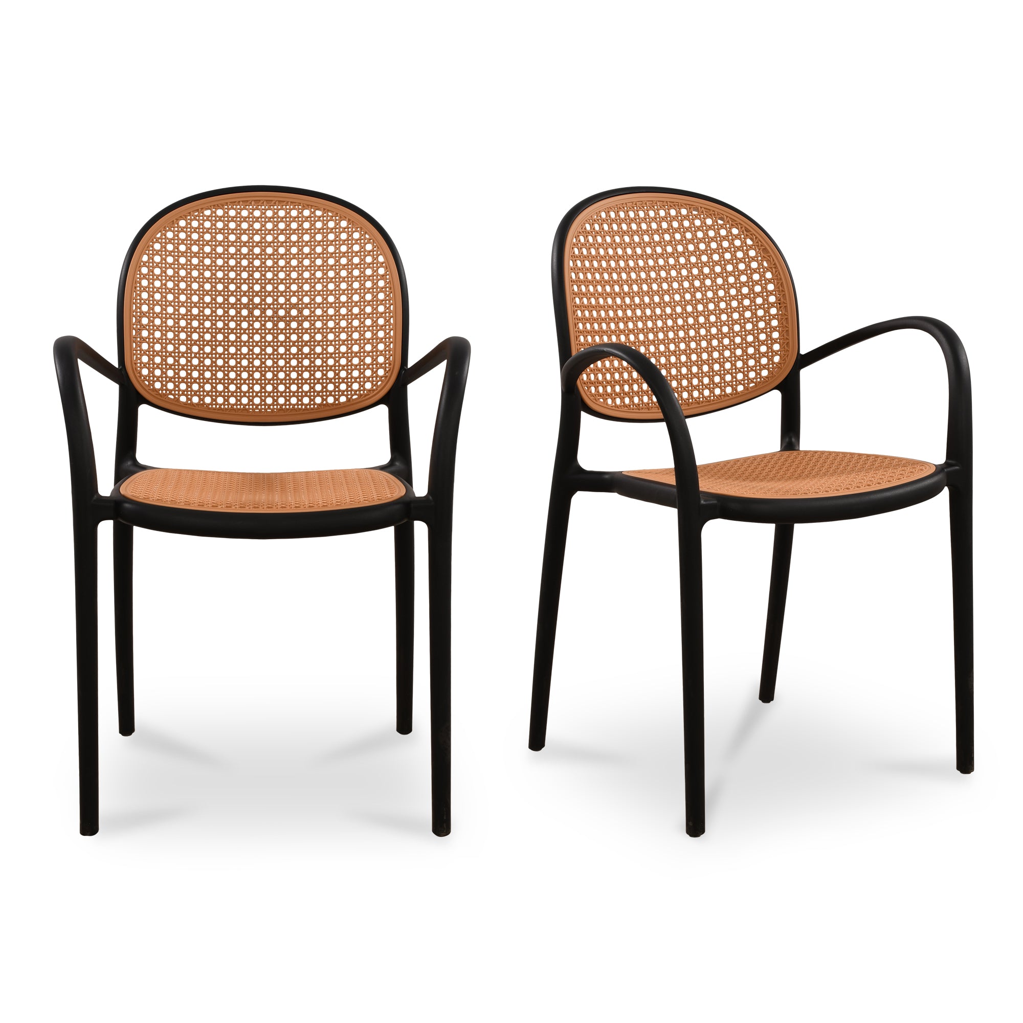 Soren Outdoor Dining Chair White-Set of Two
