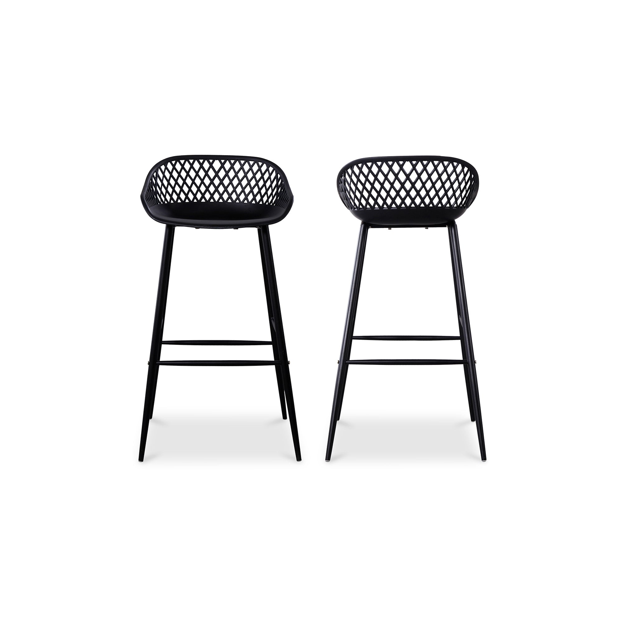 Piazza Outdoor Barstool Blue - Set Of Two