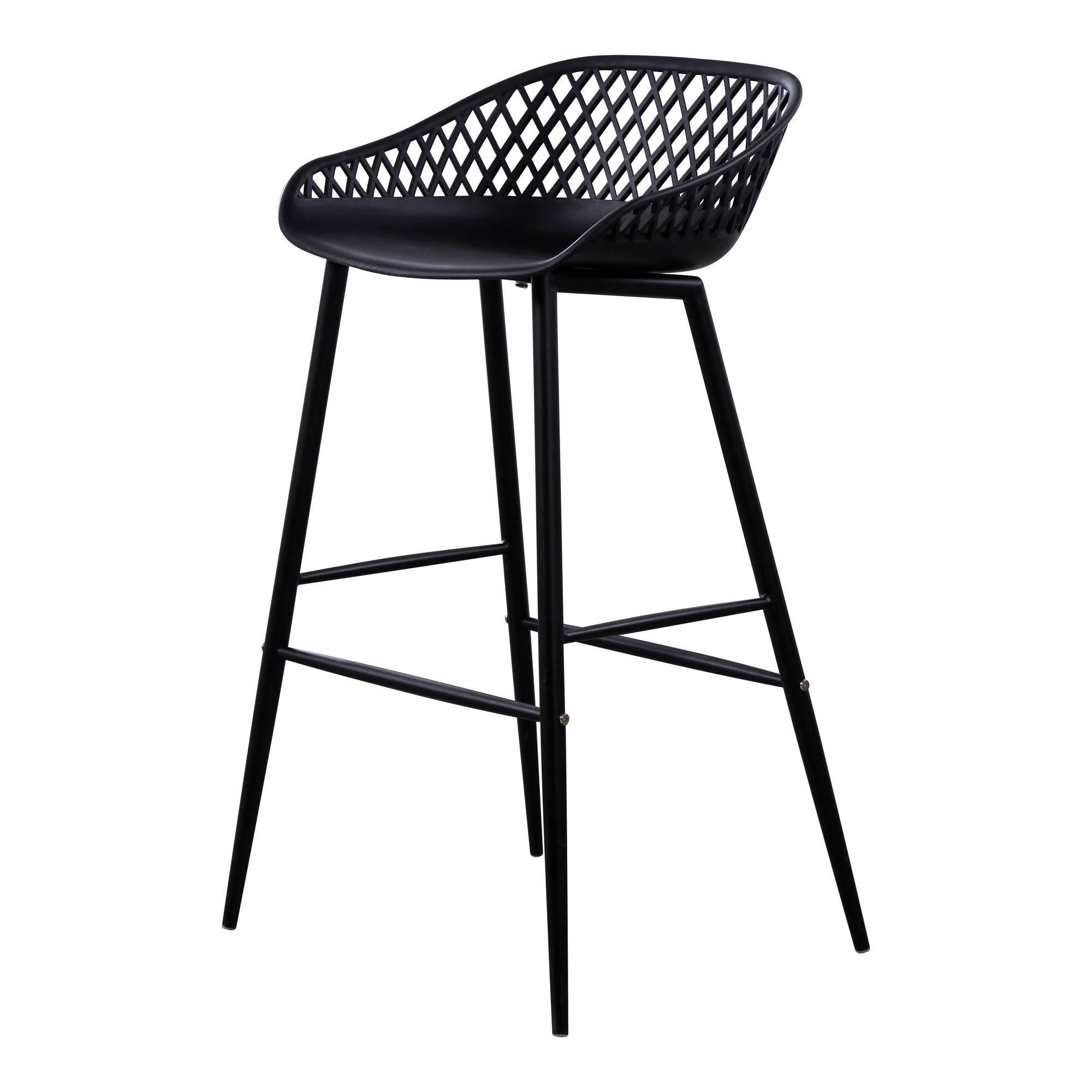 Piazza Outdoor Barstool Blue - Set Of Two