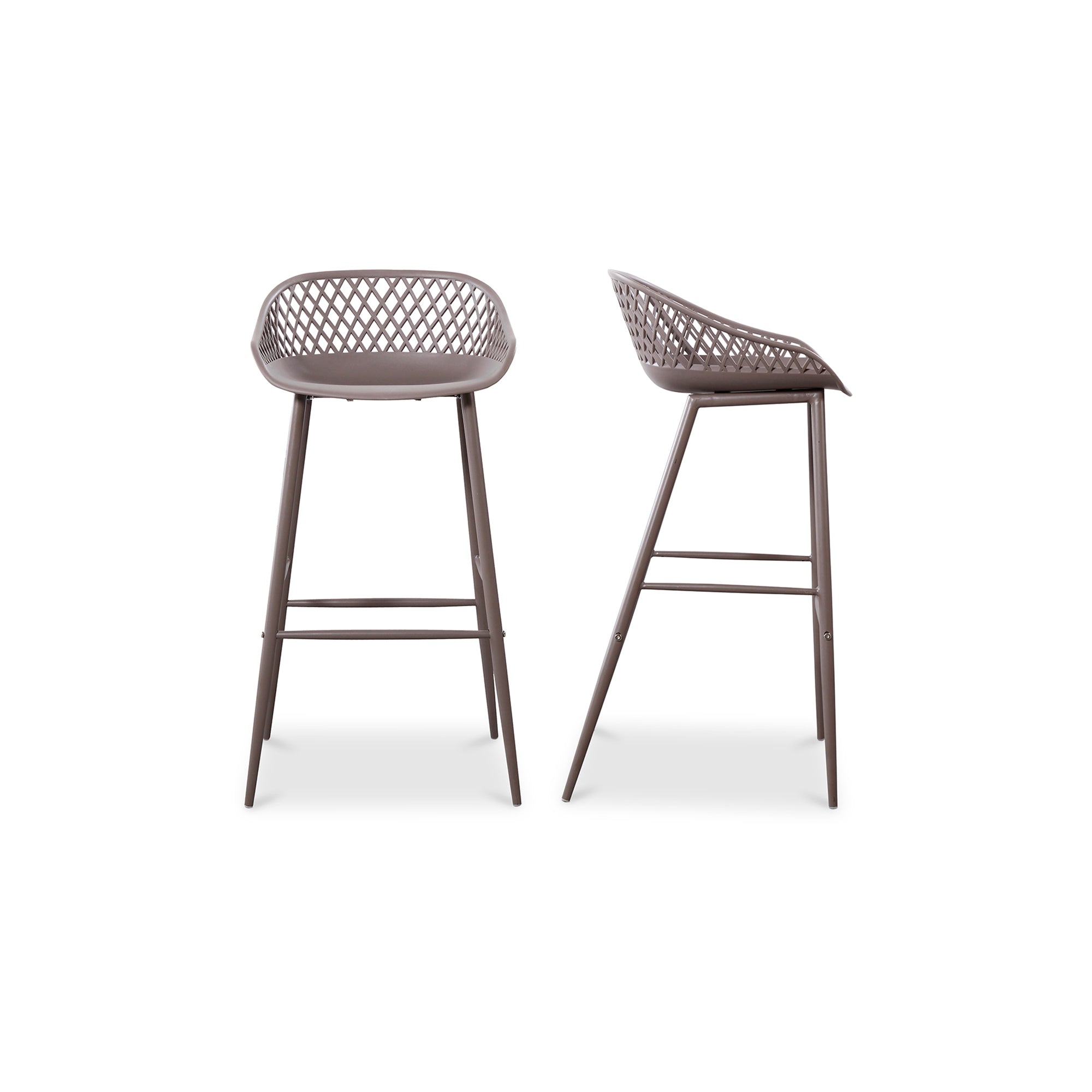 Piazza Outdoor Barstool Blue - Set Of Two