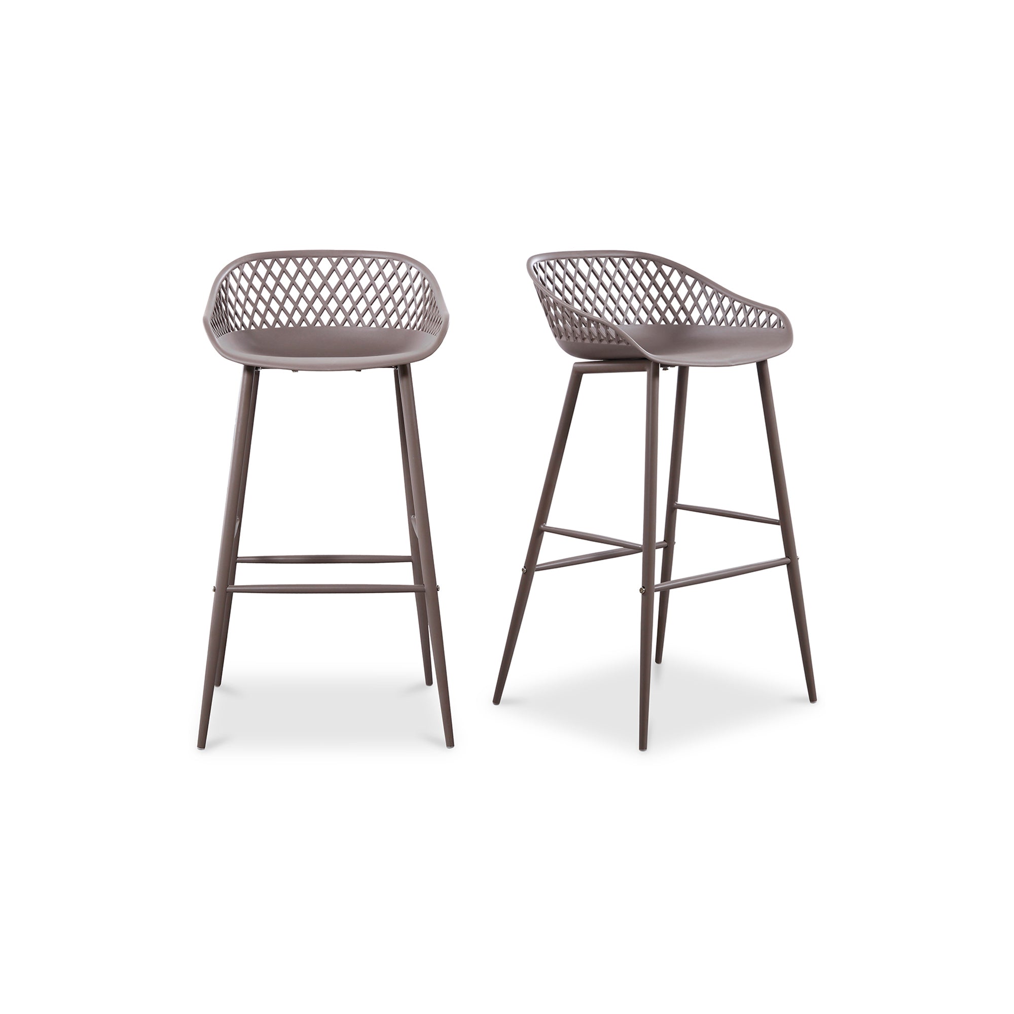 Piazza Outdoor Barstool Blue - Set Of Two