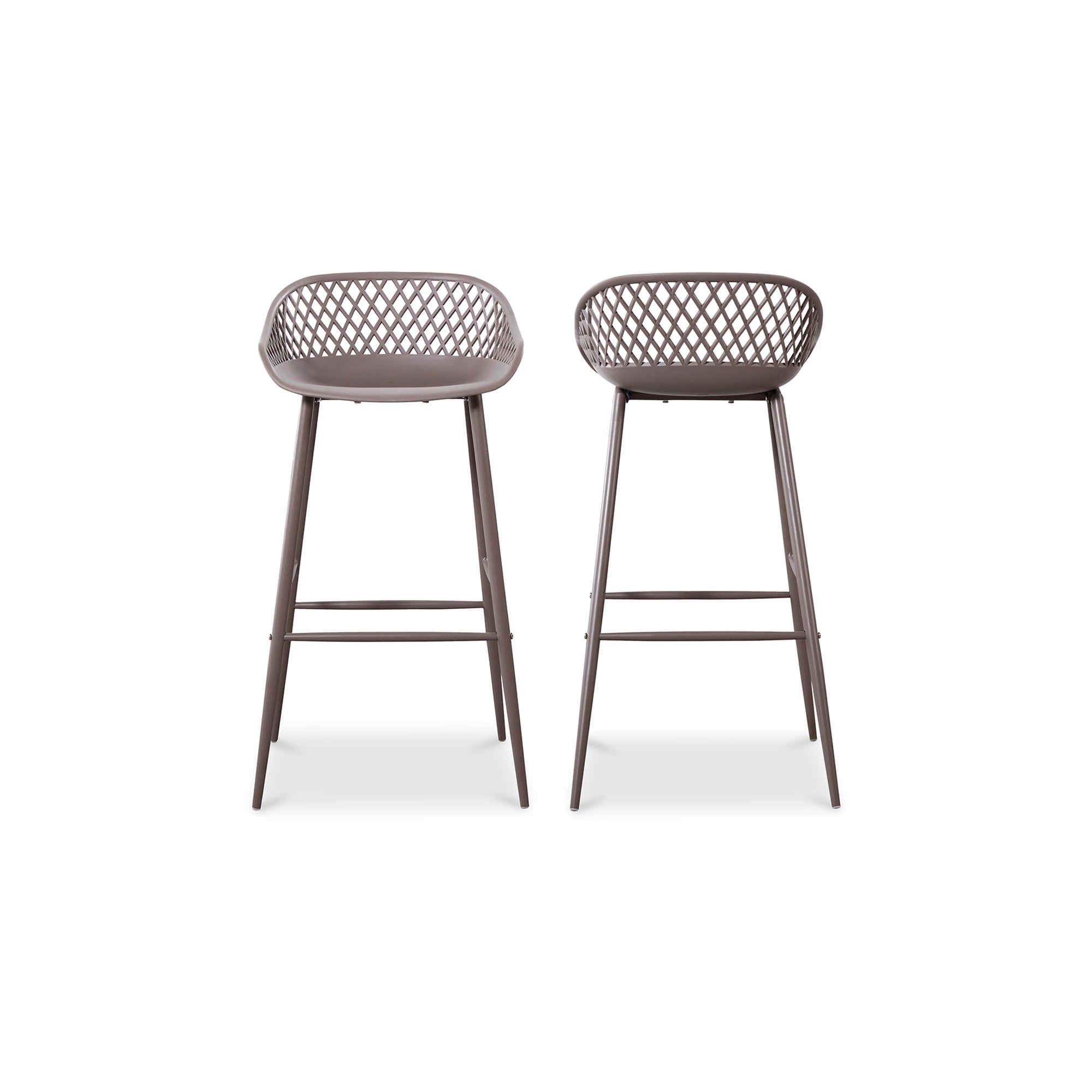 Piazza Outdoor Barstool Blue - Set Of Two
