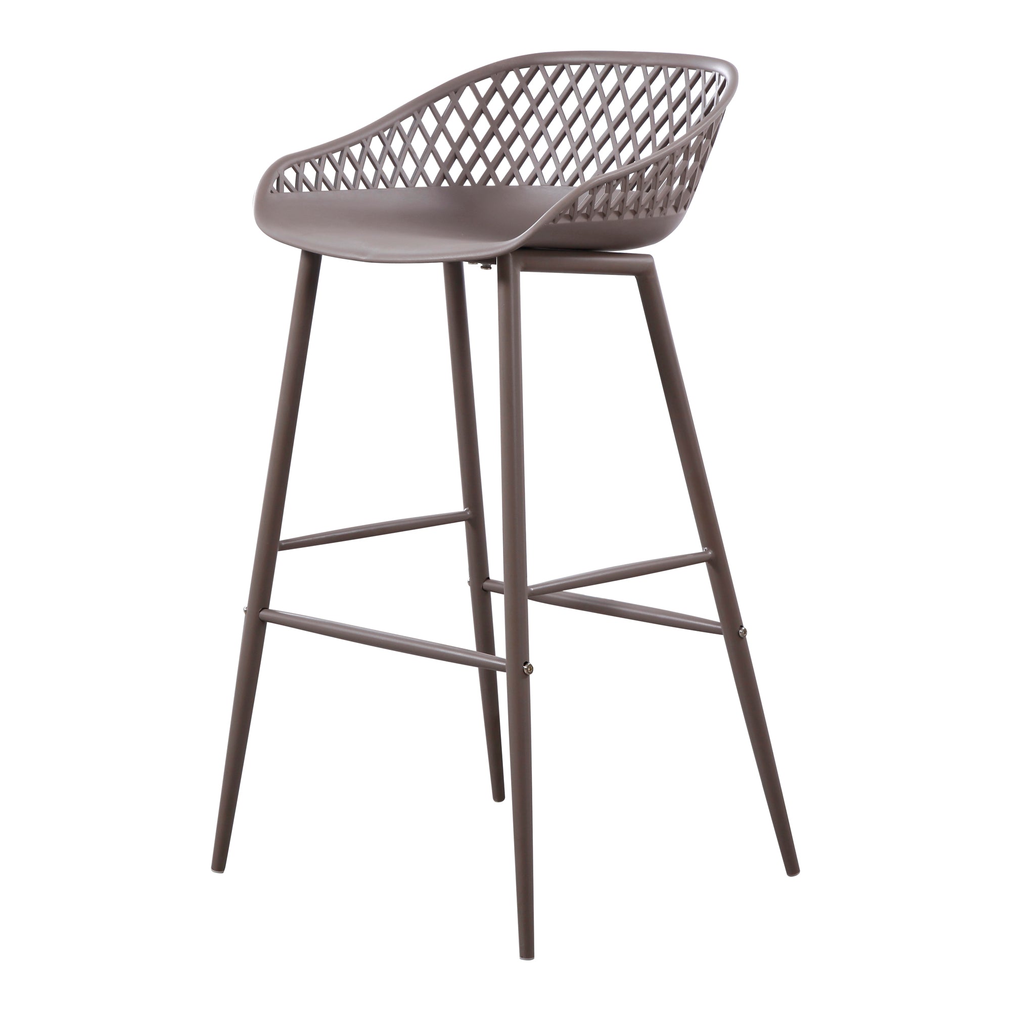 Piazza Outdoor Barstool Blue - Set Of Two