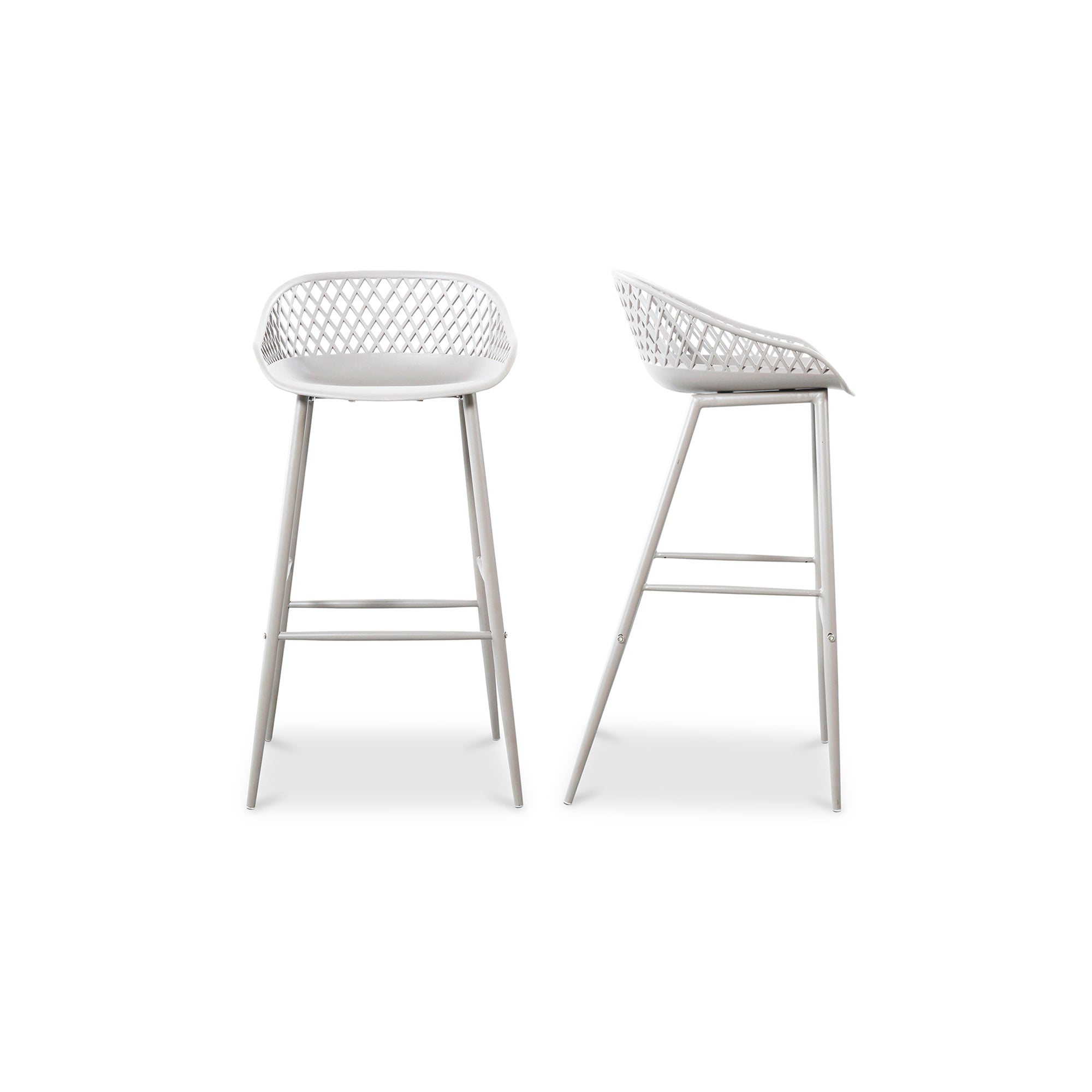 Piazza Outdoor Barstool Blue - Set Of Two