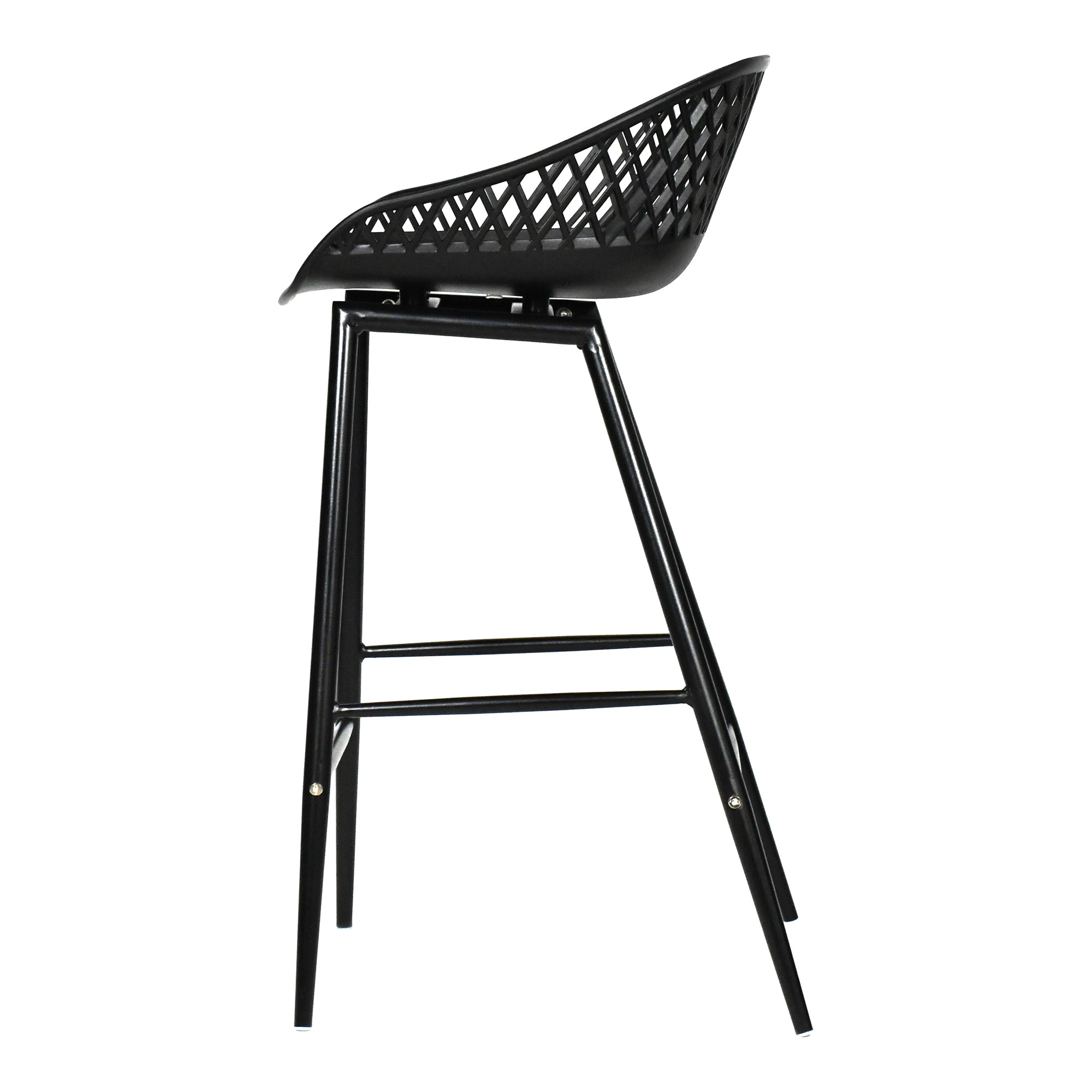 Piazza Outdoor Counter Stool Grey - Set Of Two