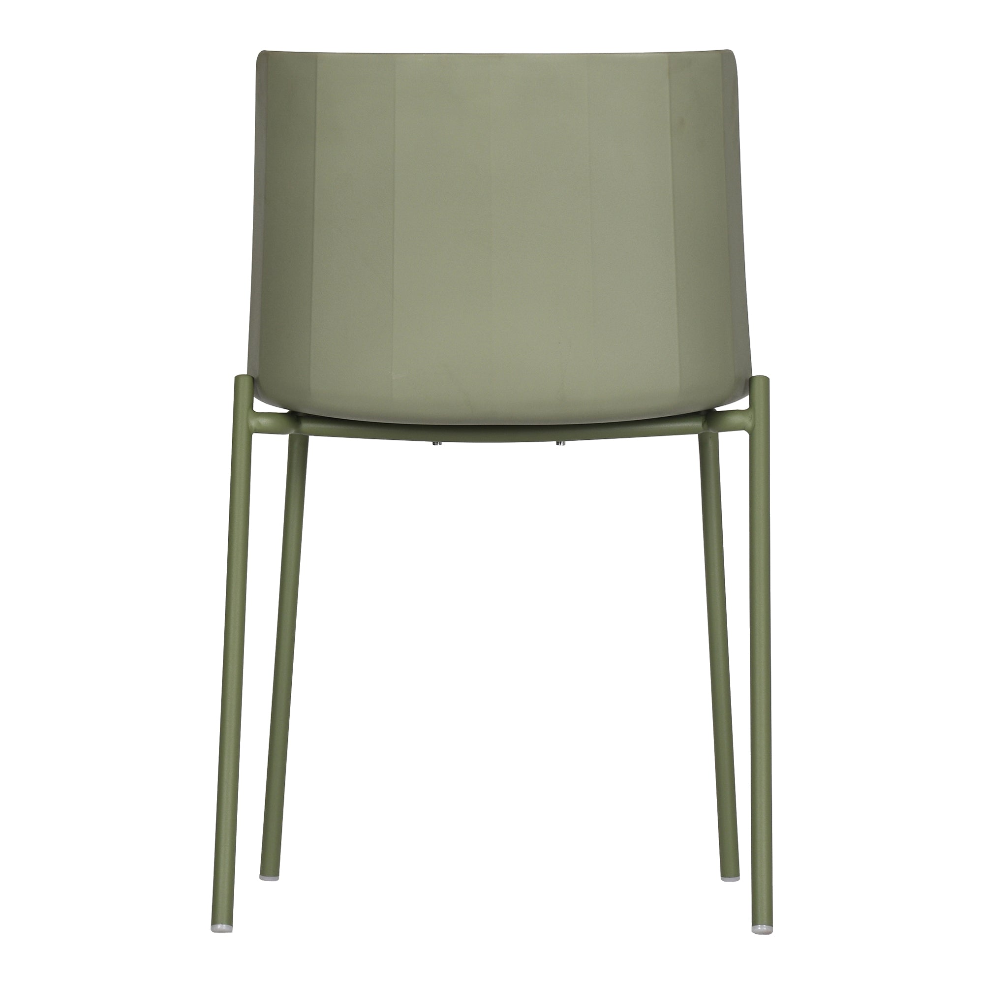 Silla Outdoor Dining Chair Sage Green - Set Of Two - Moes Home