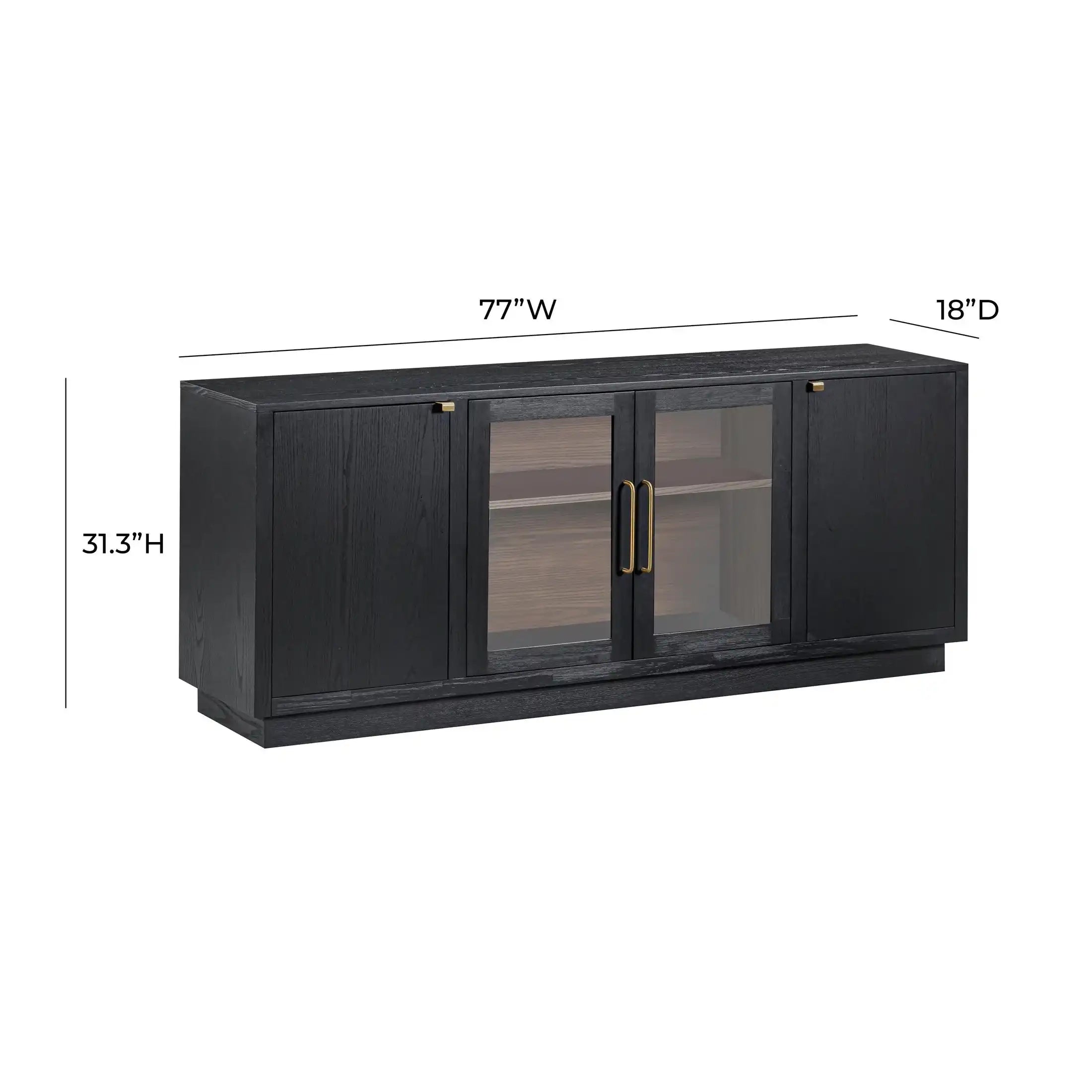 Marlow Wood Console Black