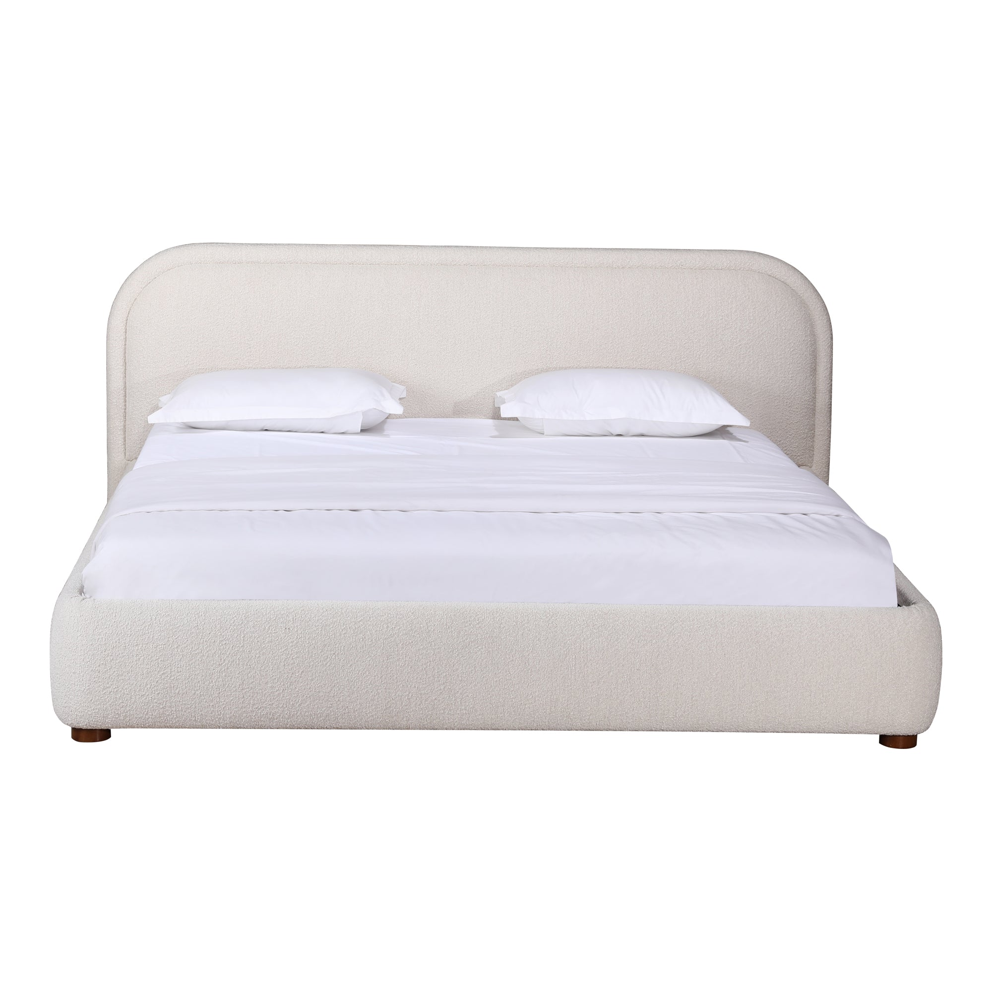 Colin Queen Bed Oatmeal - Moes Home