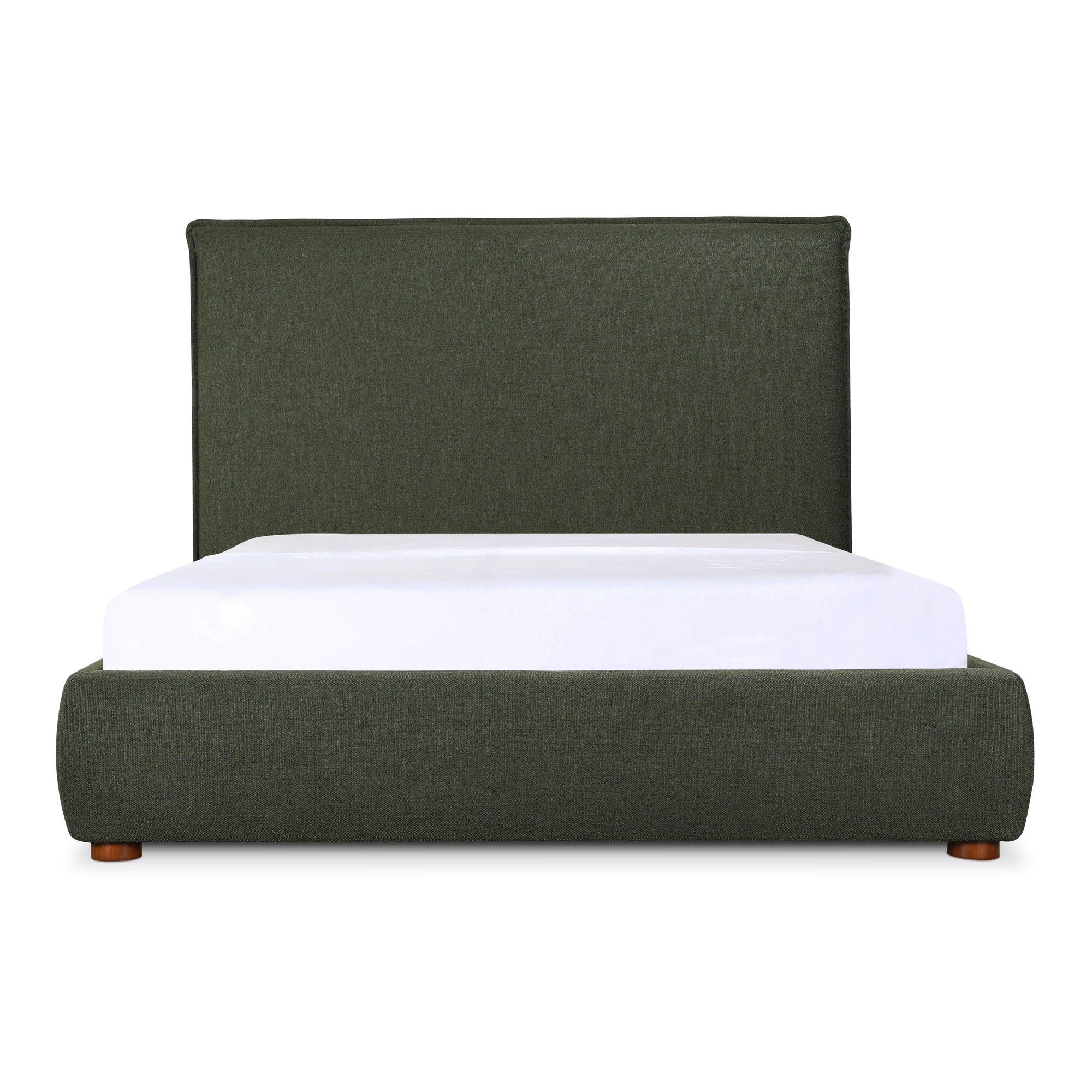 Luzon King Bed Tall Headboard Wheat