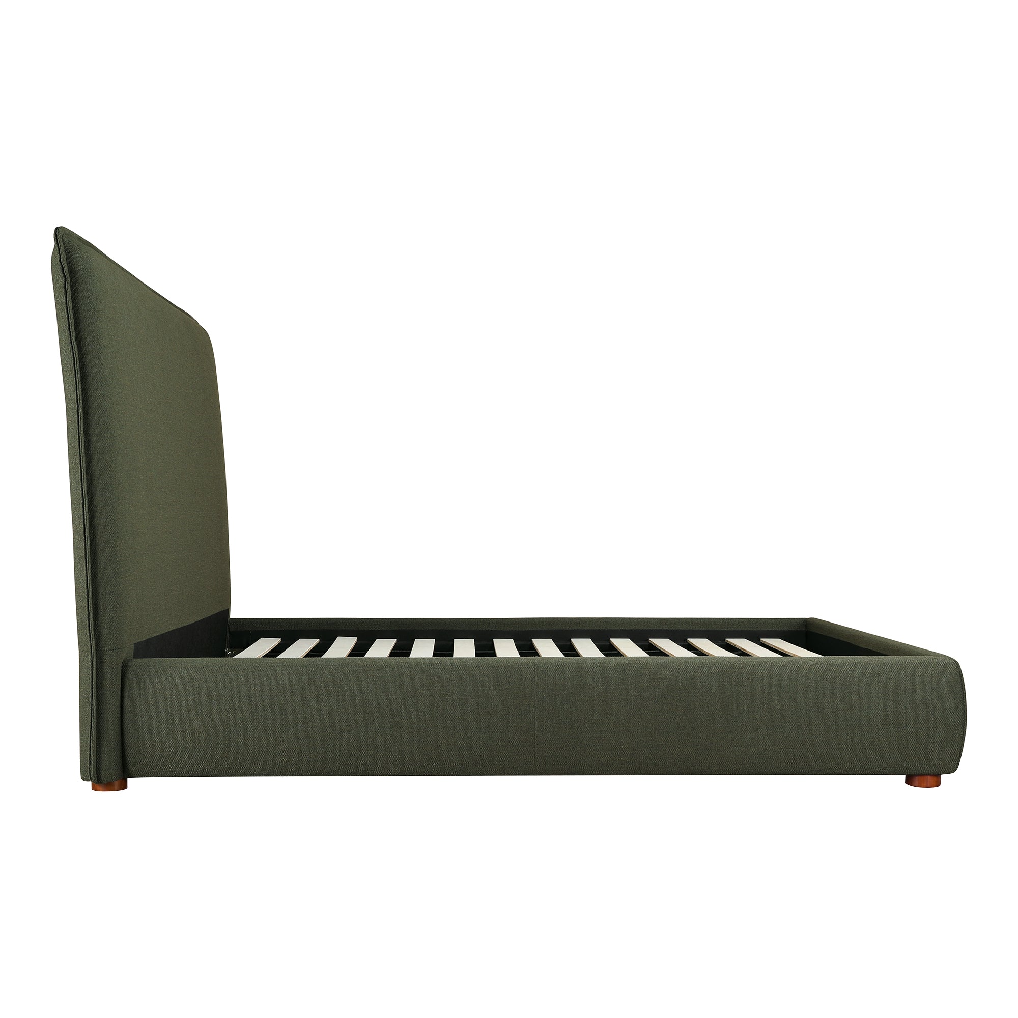 Luzon King Bed Tall Headboard Wheat