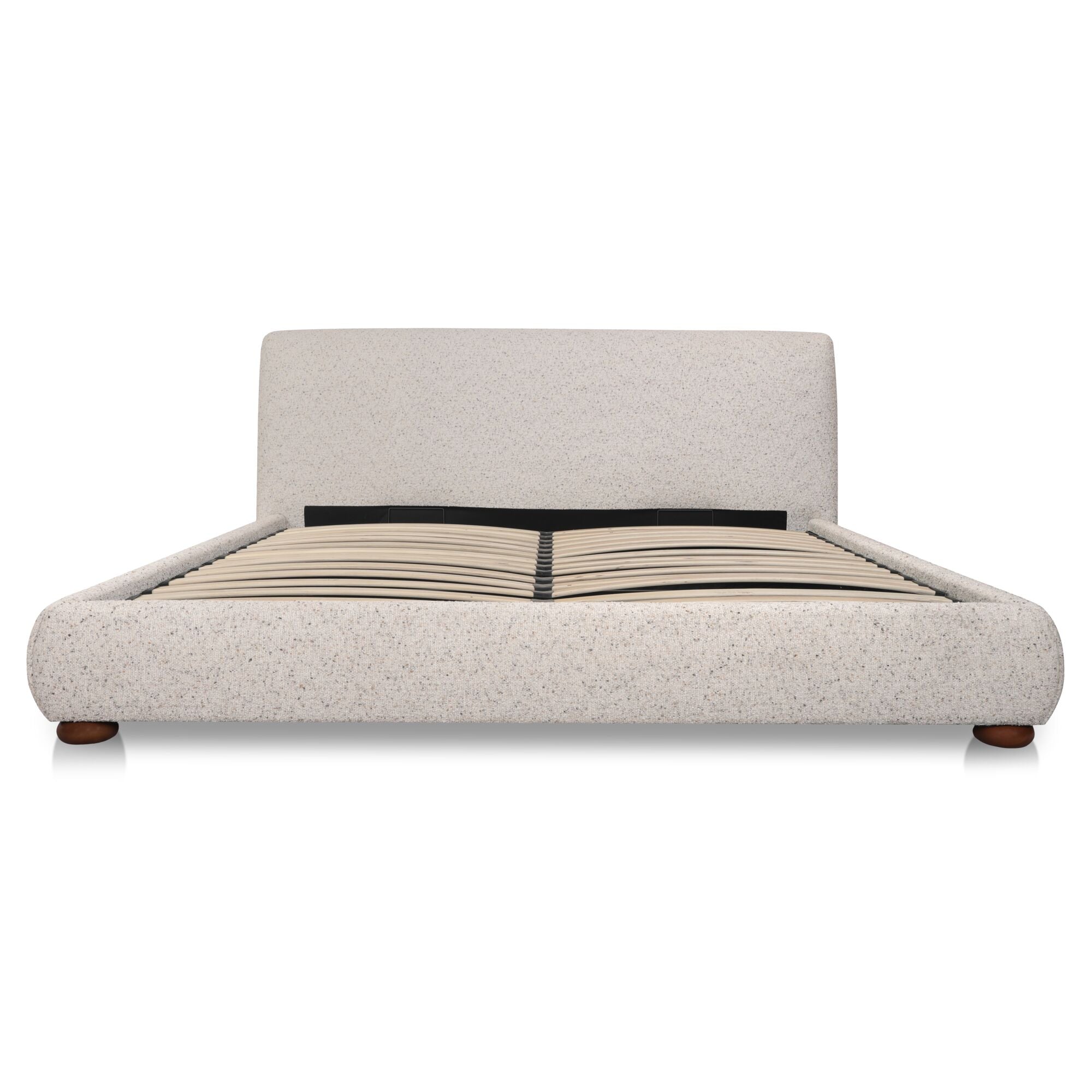 Beau King Storage Bed Warm Beige