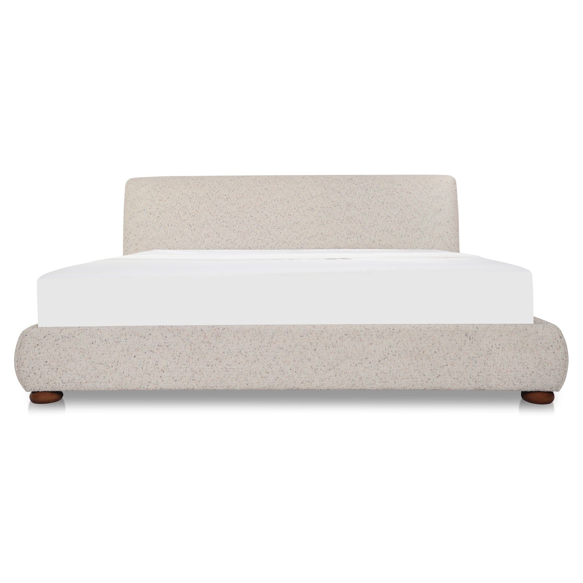 Beau Queen Storage Bed Warm Beige