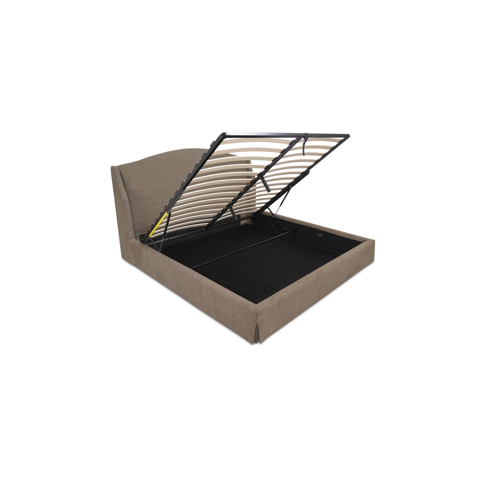 Weston King Storage Bed Cream