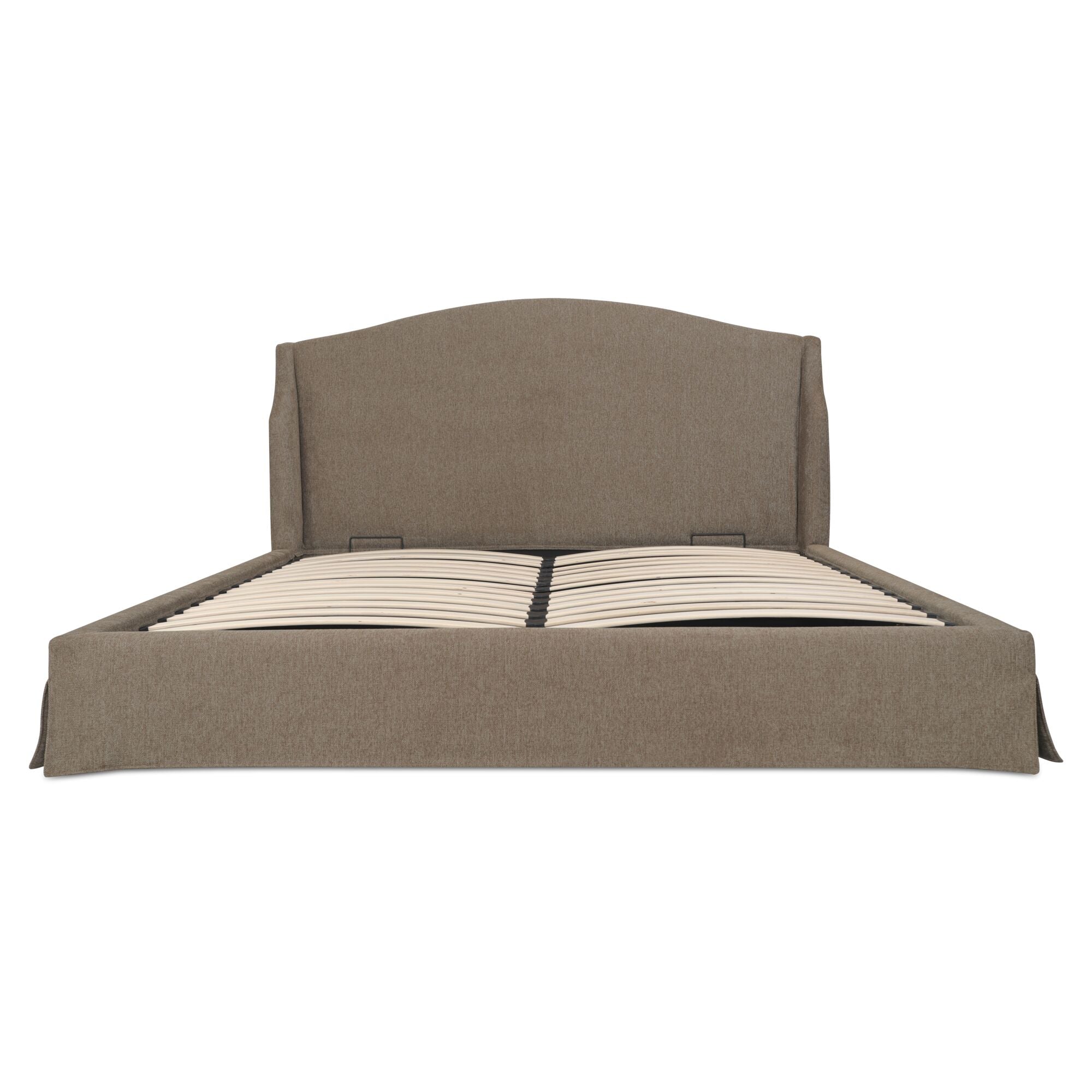 Weston King Storage Bed Cream